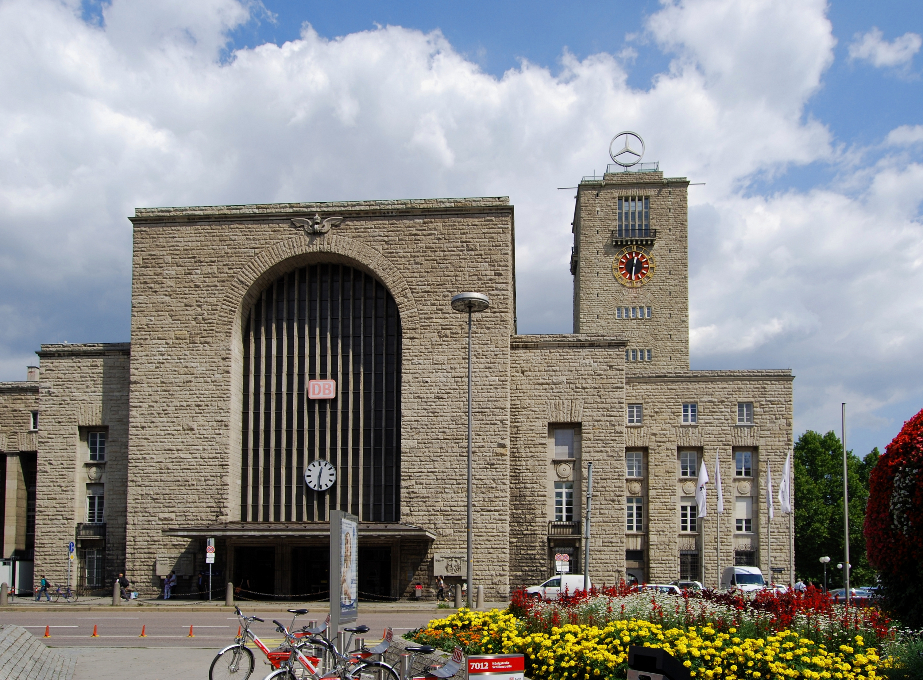 Bahnhofsturm Stuttgart 2010