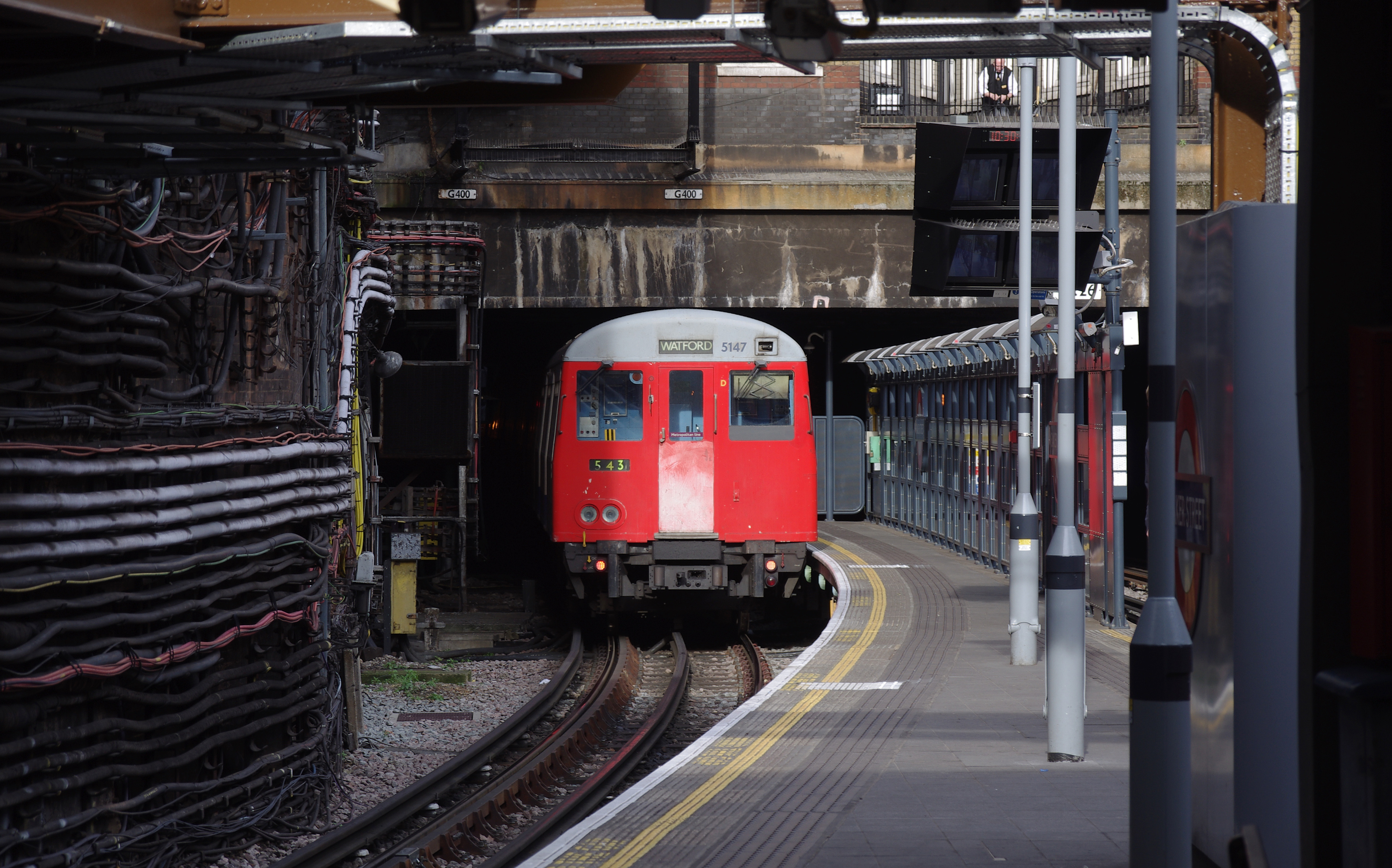 Baker Street tube station MMB 10