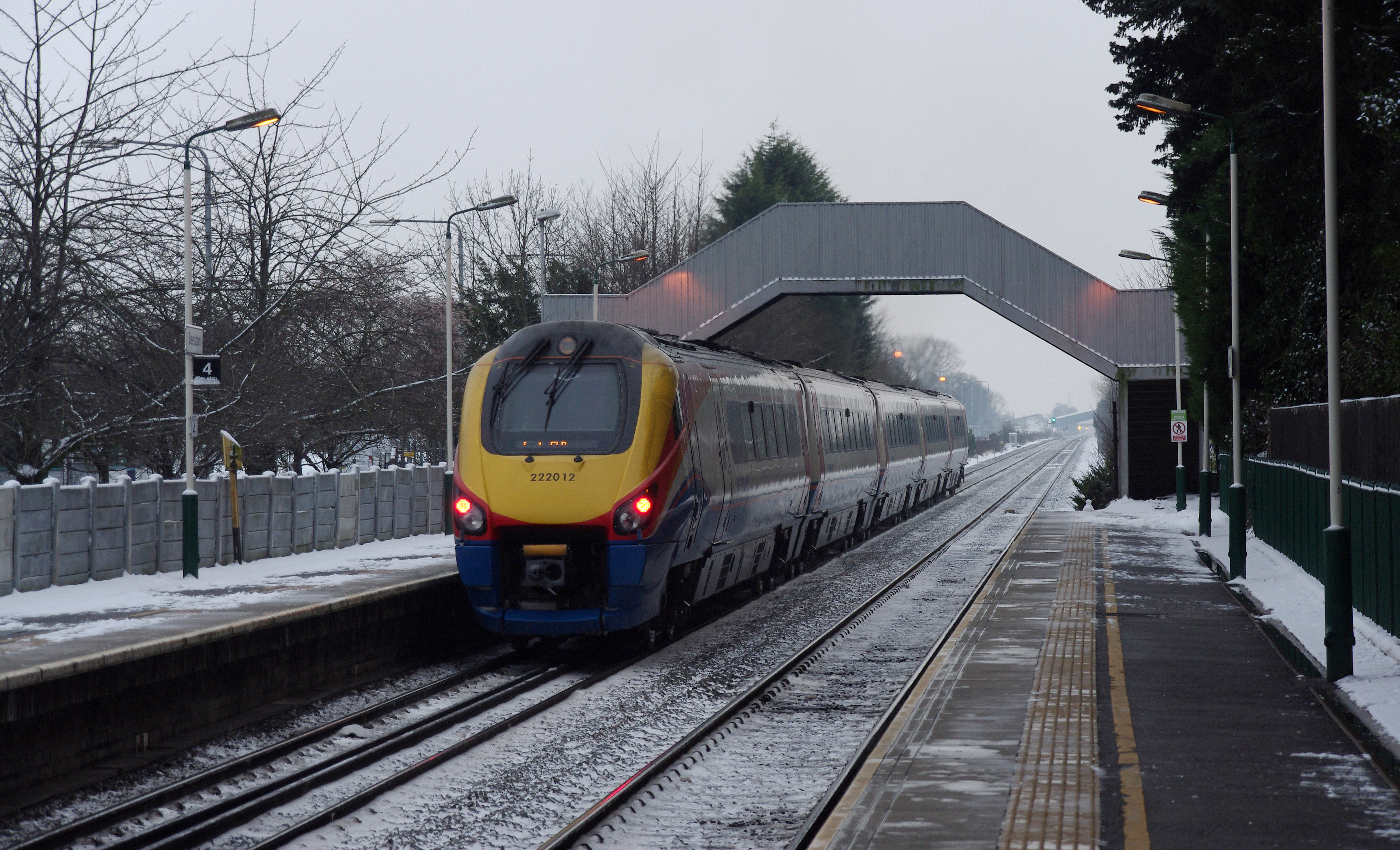 Beeston railway station MMB 26 222012
