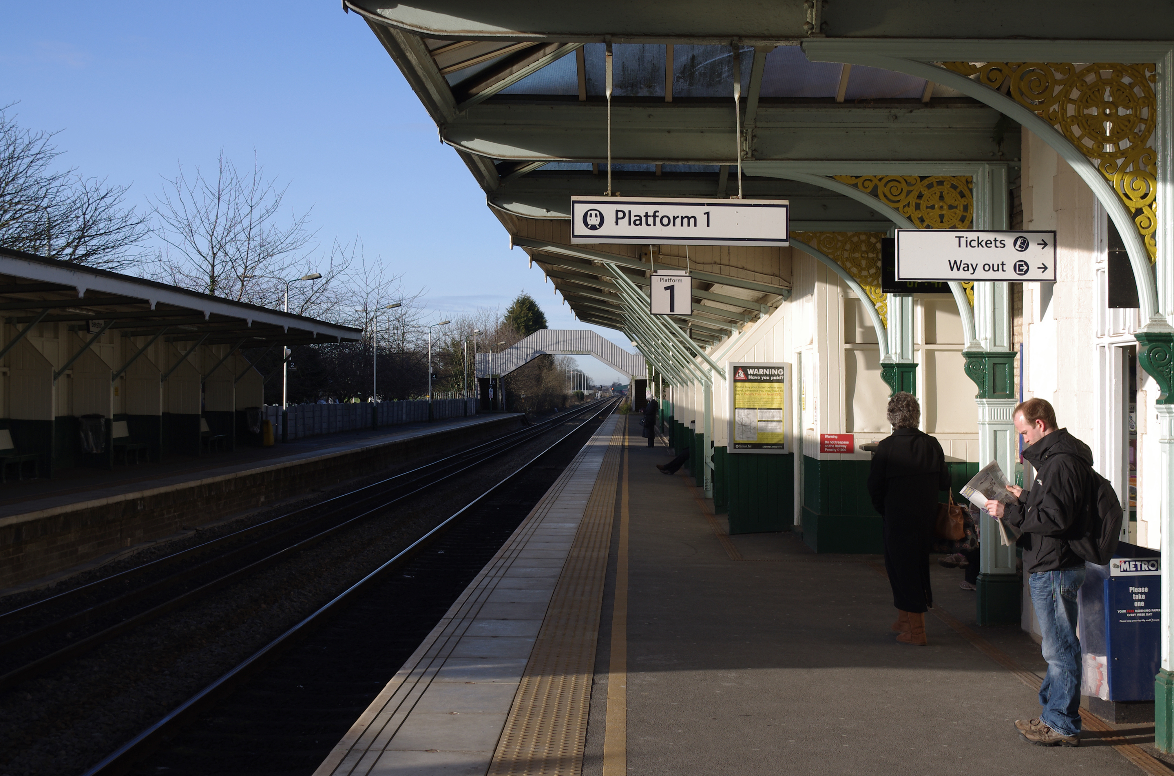 Beeston railway station MMB 29