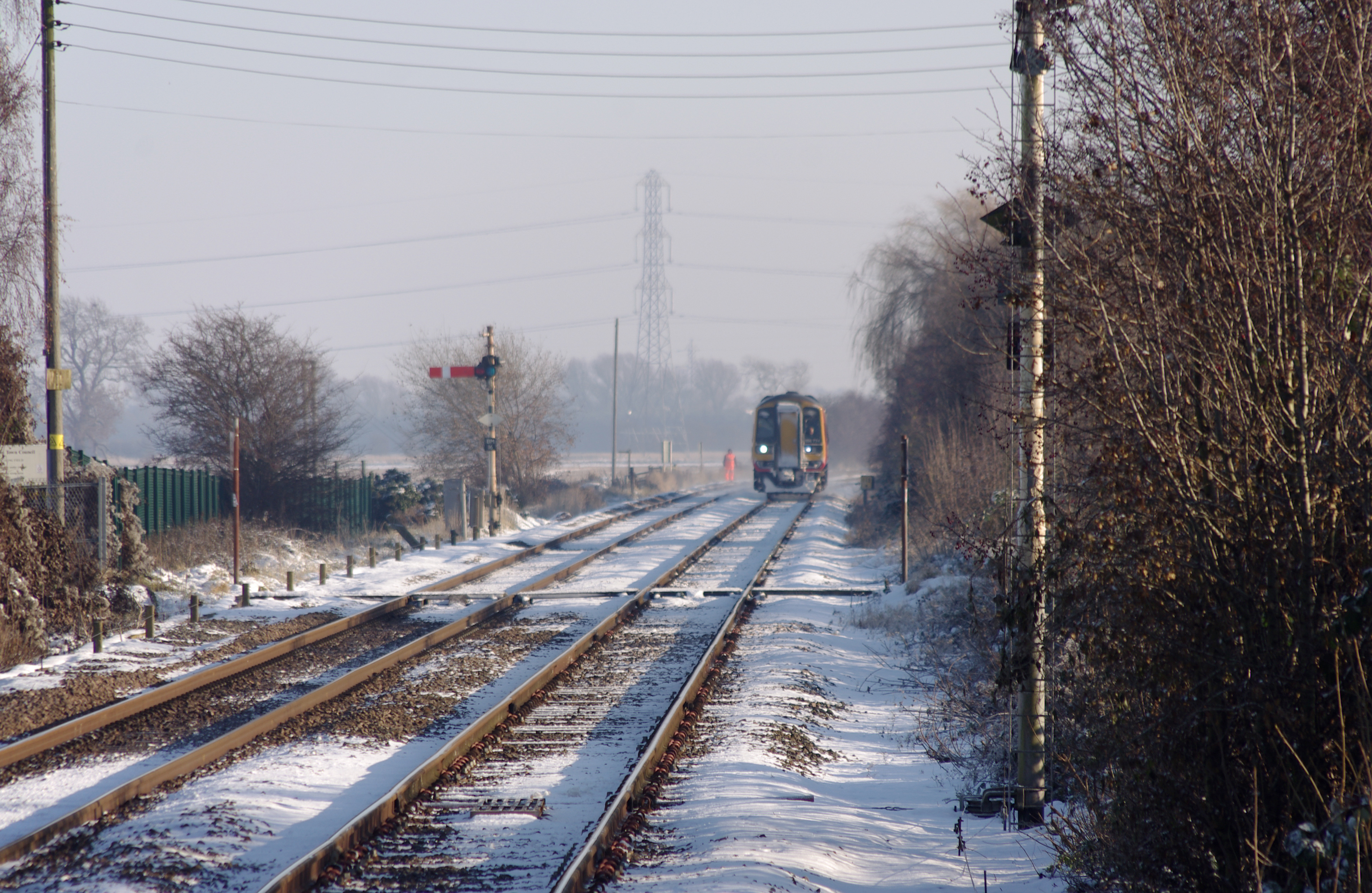 Bingham railway station MMB 06 158774