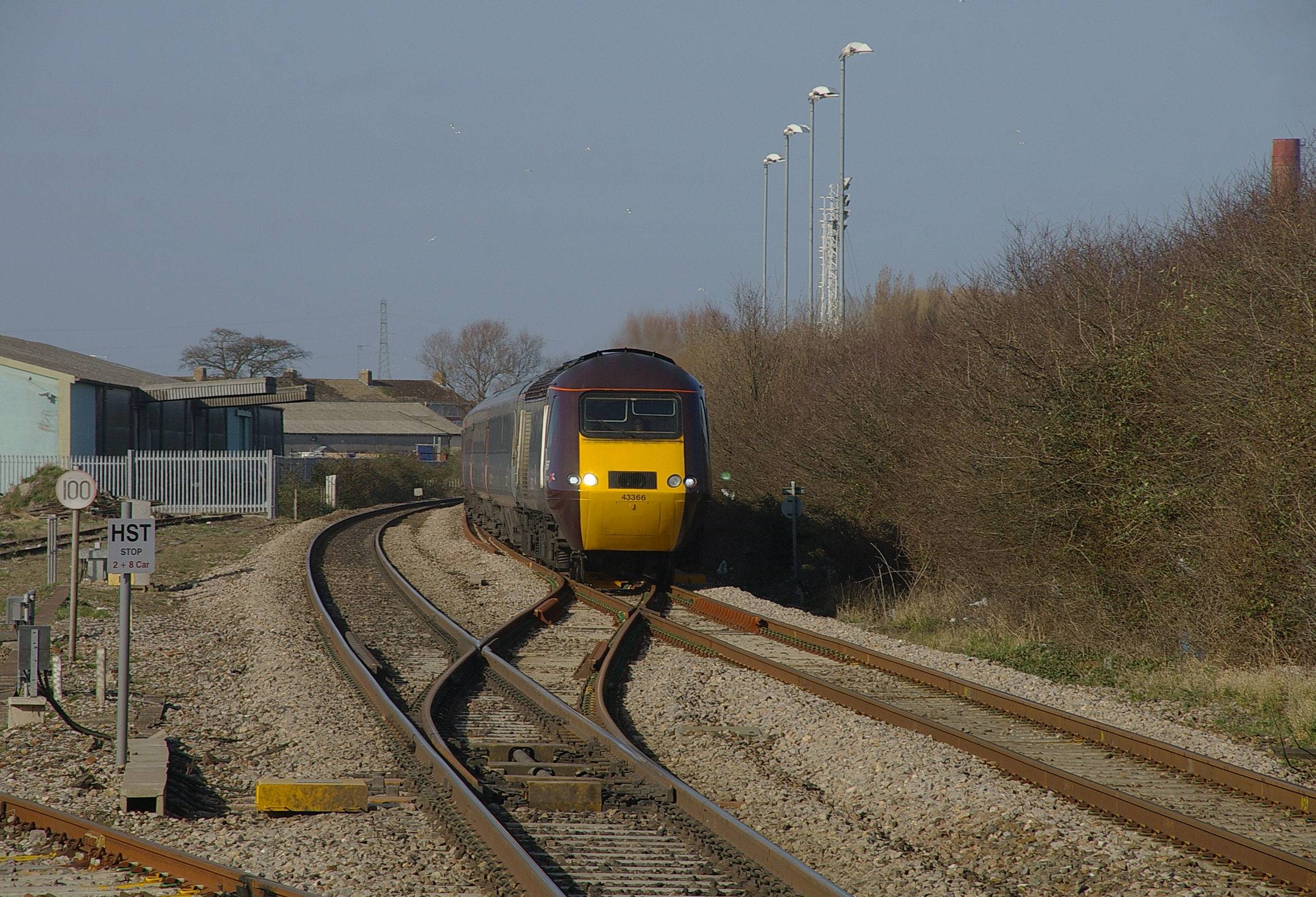 Bridgwater railway station MMB 02 43366