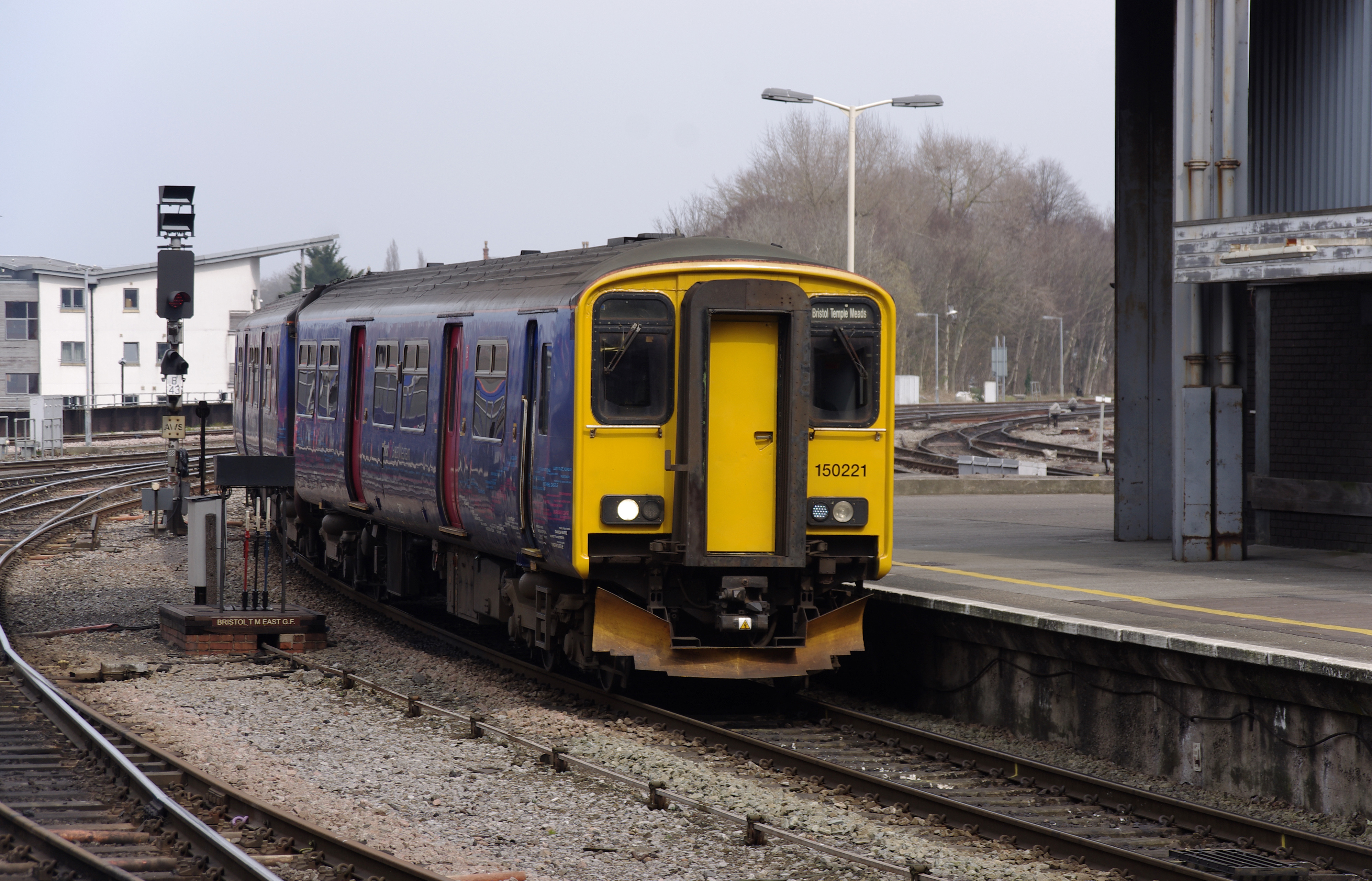 Bristol Temple Meads railway station MMB A2 150221