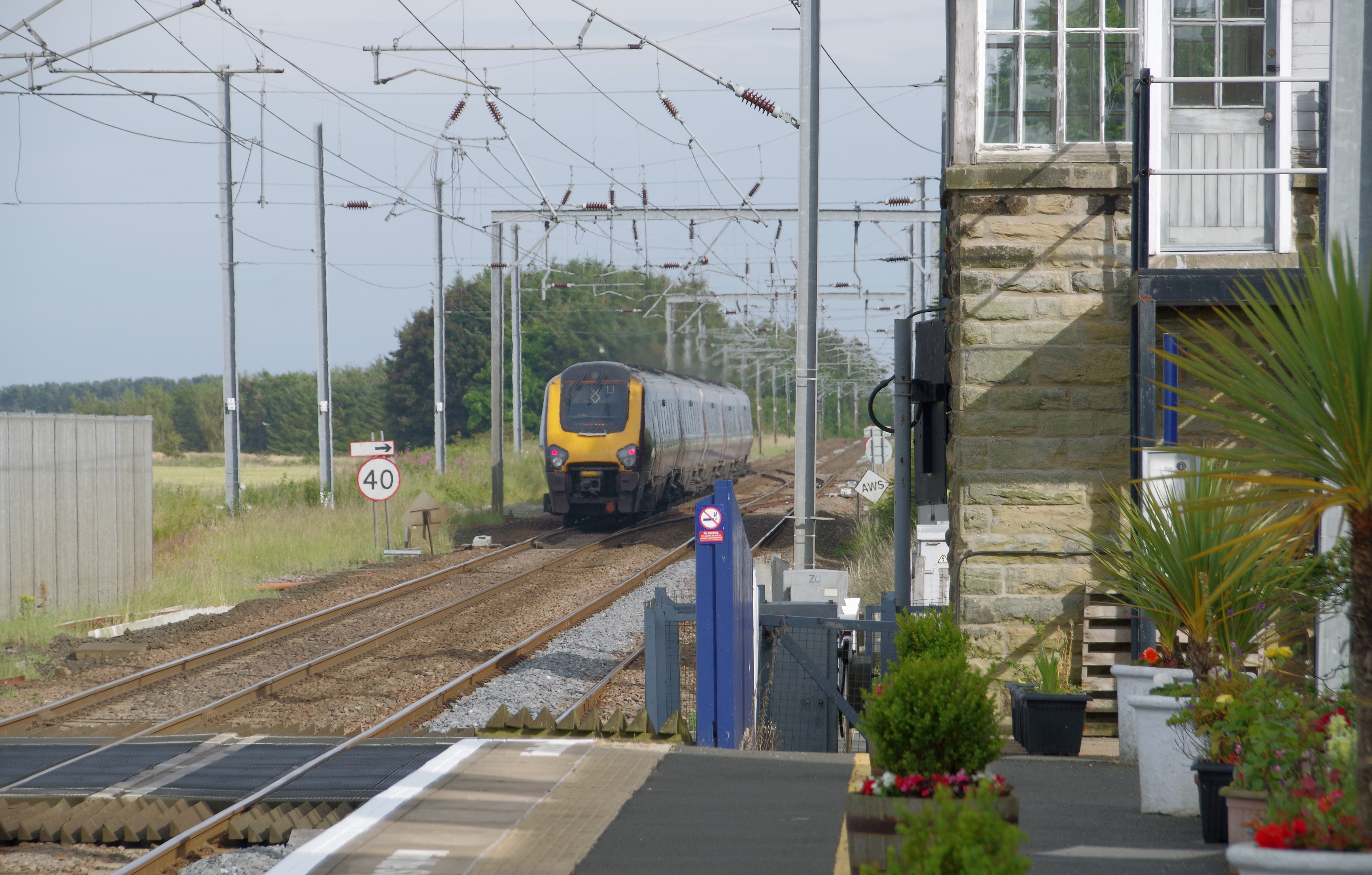Chathill railway station MMB 13 221XXX