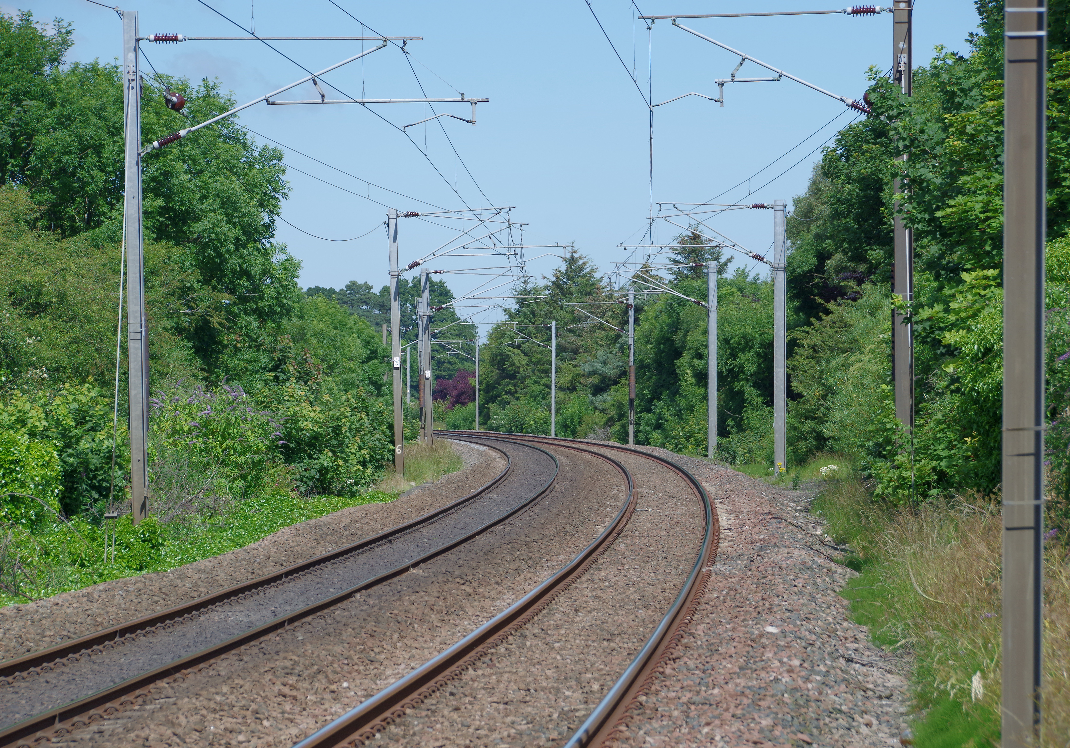 Christon Bank railway station MMB 04