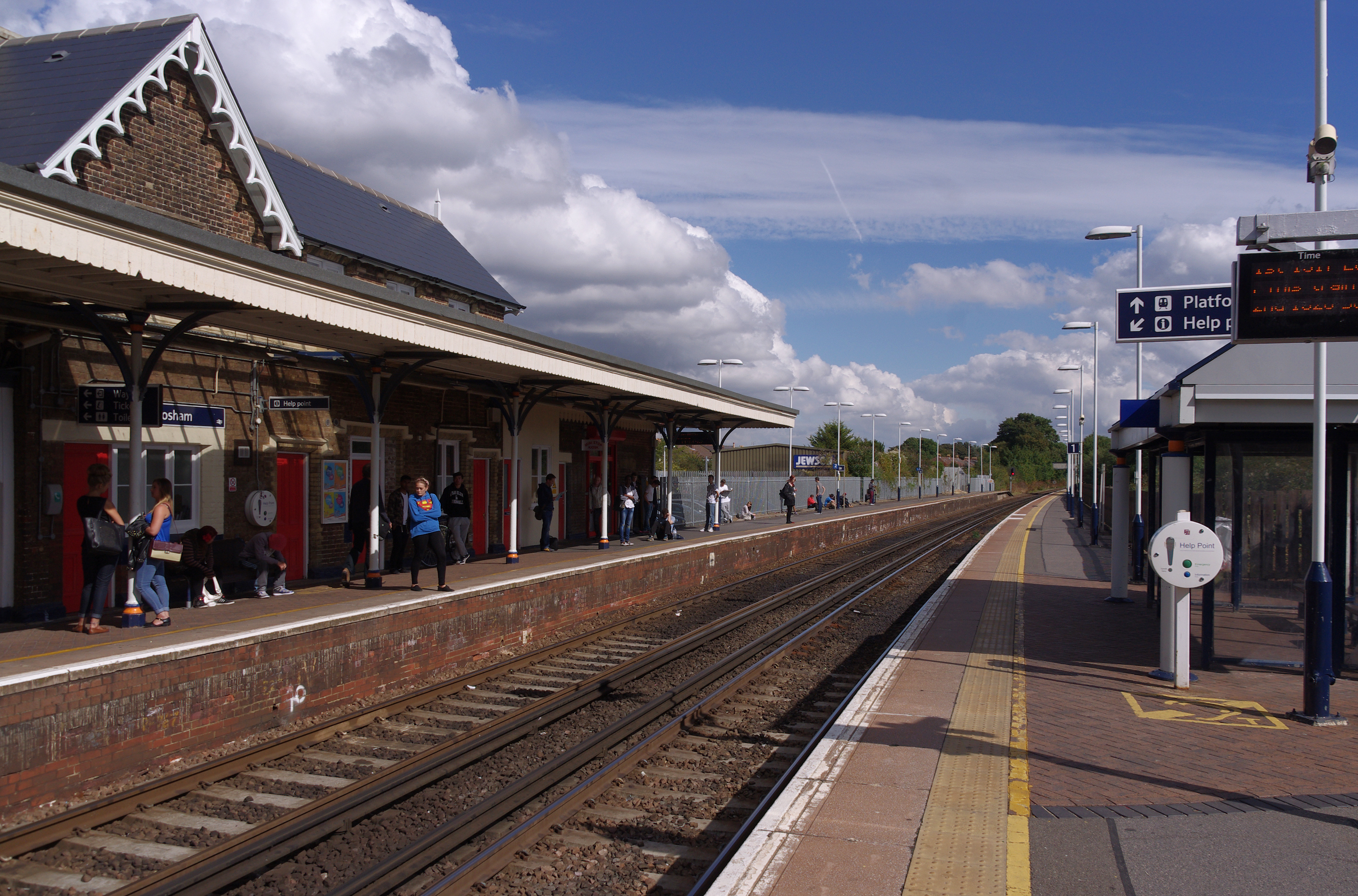 Cosham railway station MMB 01