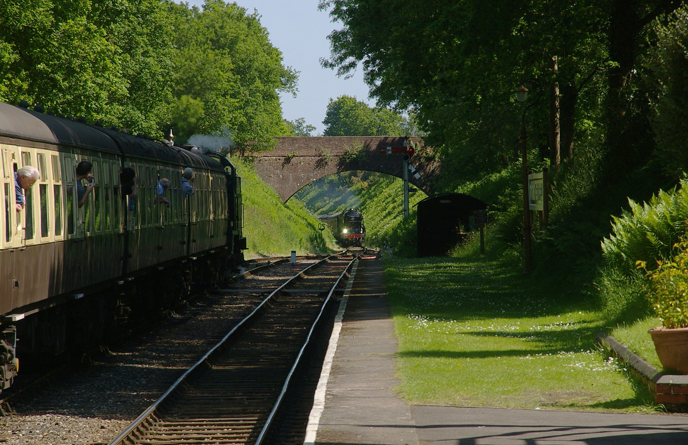 Crowcombe Heathfield railway station MMB 06 88 60163