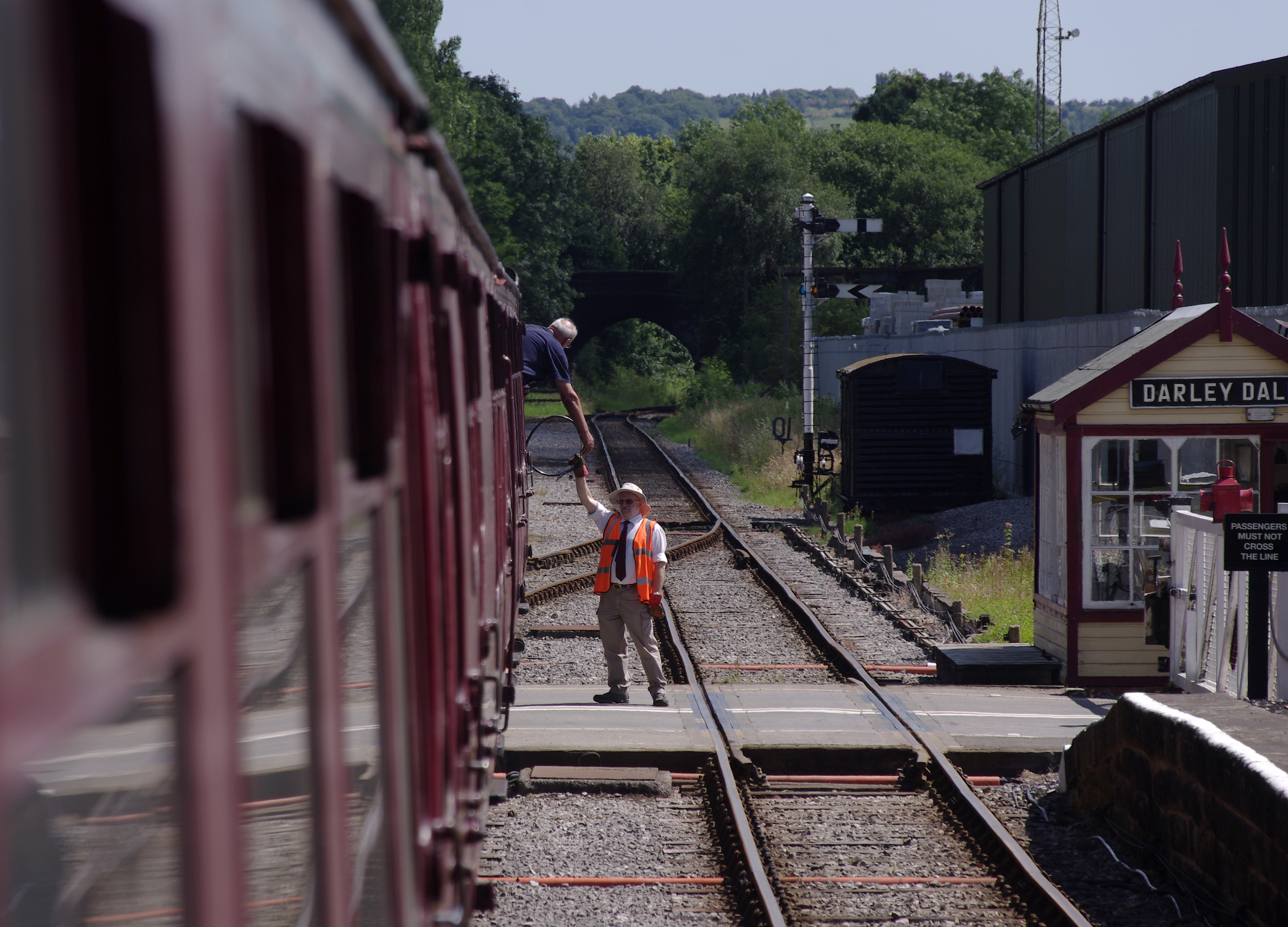 Darley Dale railway station MMB 07