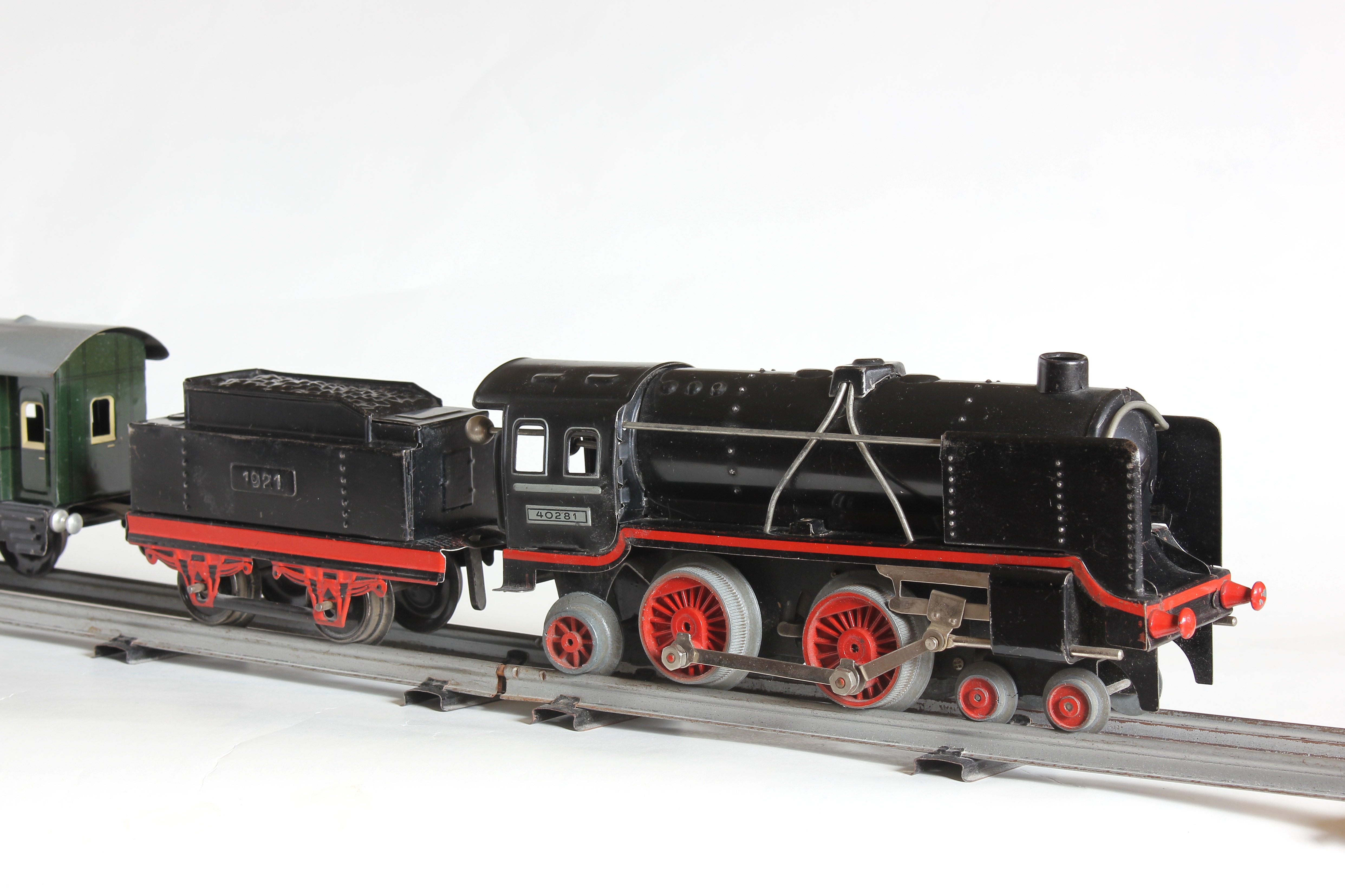 Distler-Lokomotive, um 1950 (Foto Sp)