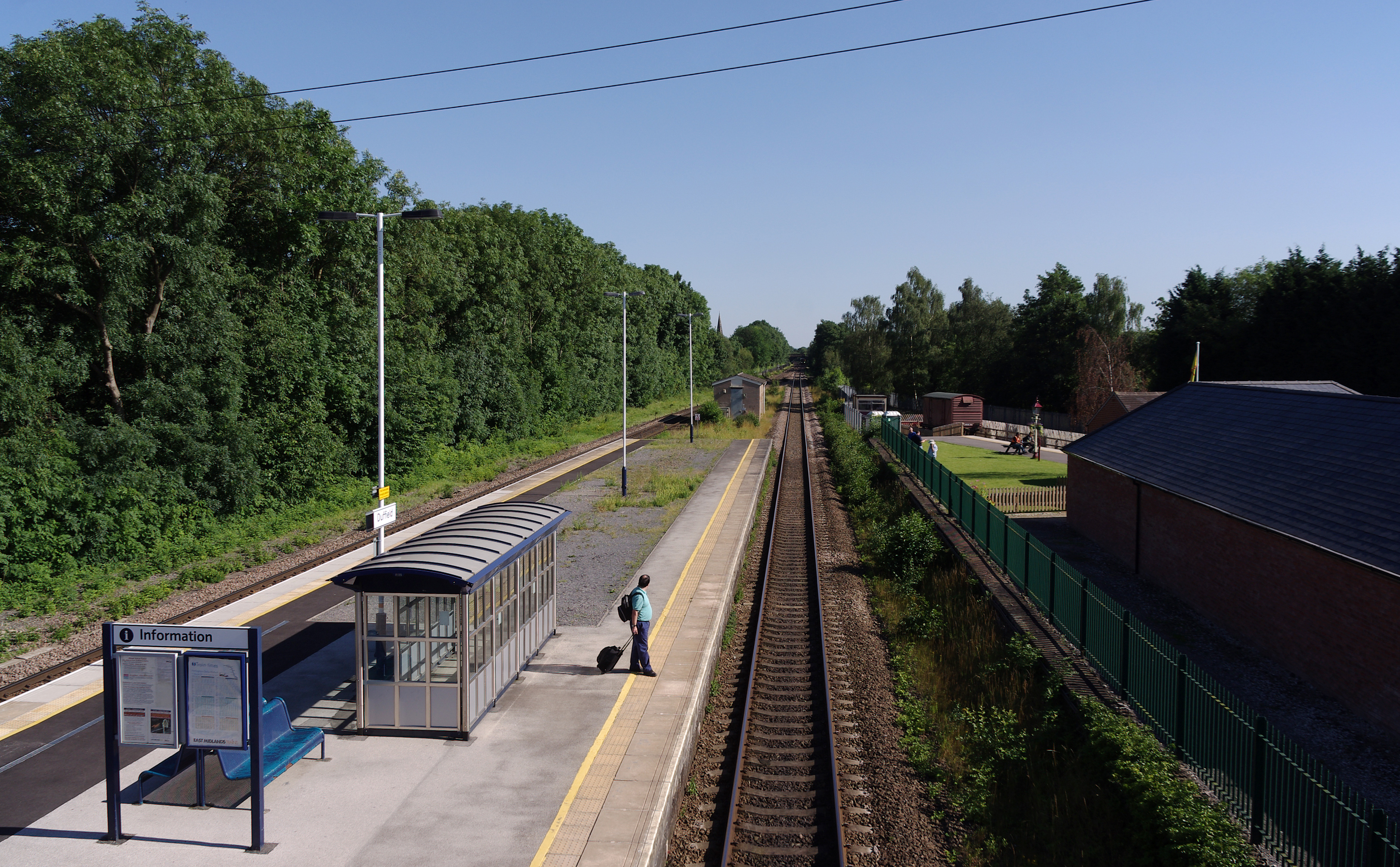 Duffield railway station MMB 04