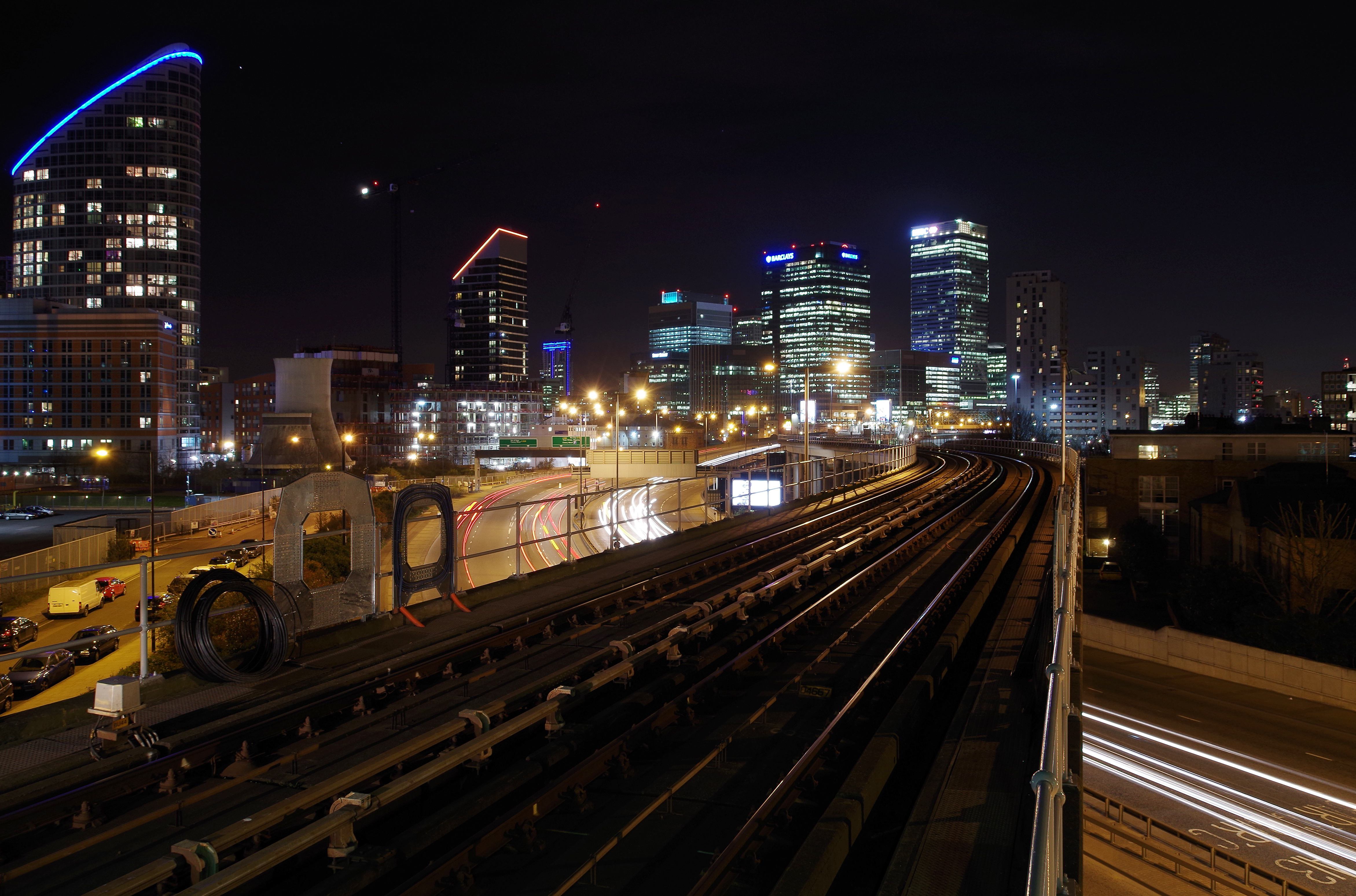 East India DLR station MMB 03
