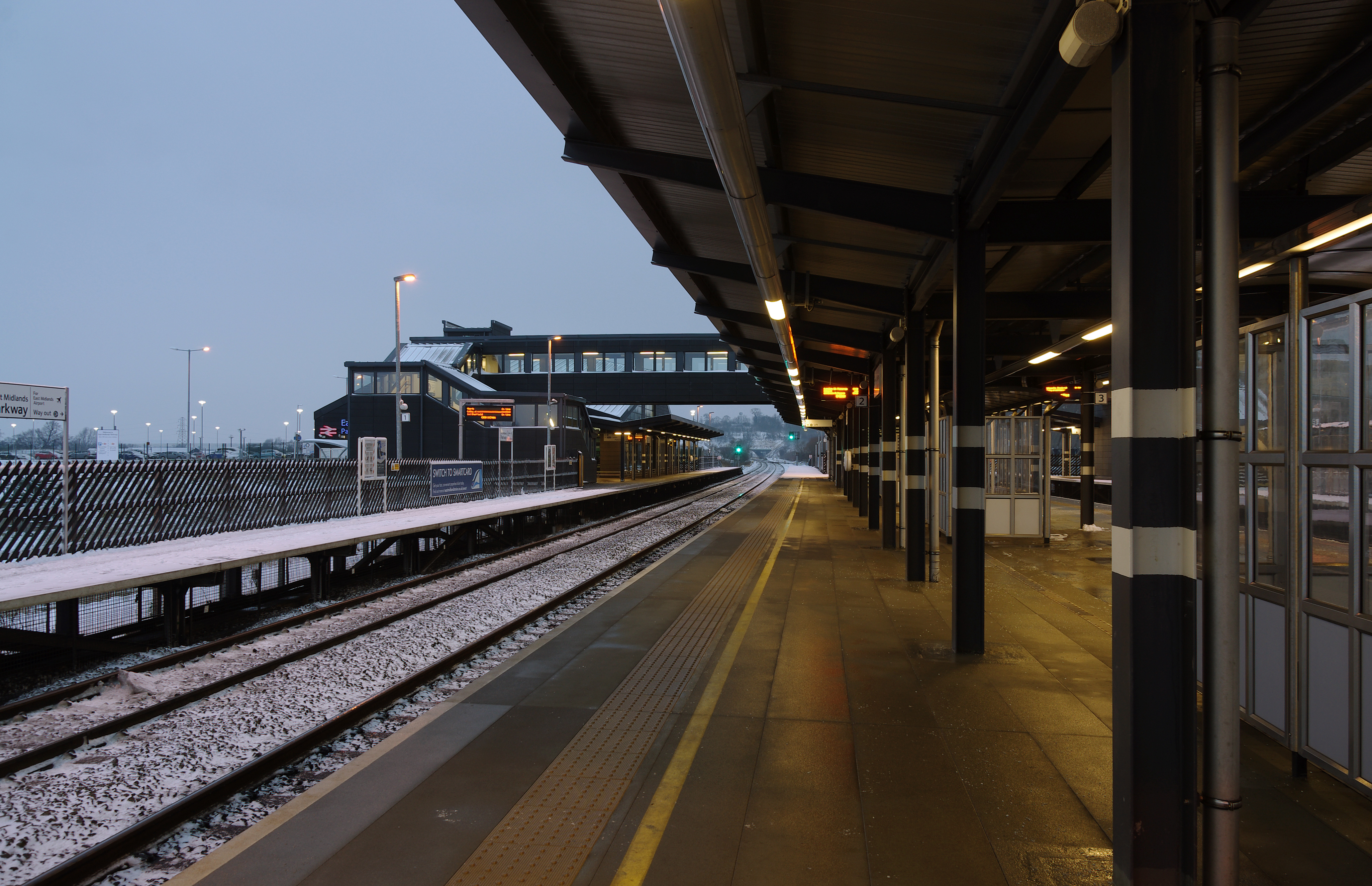 East Midlands Parkway railway station MMB 13