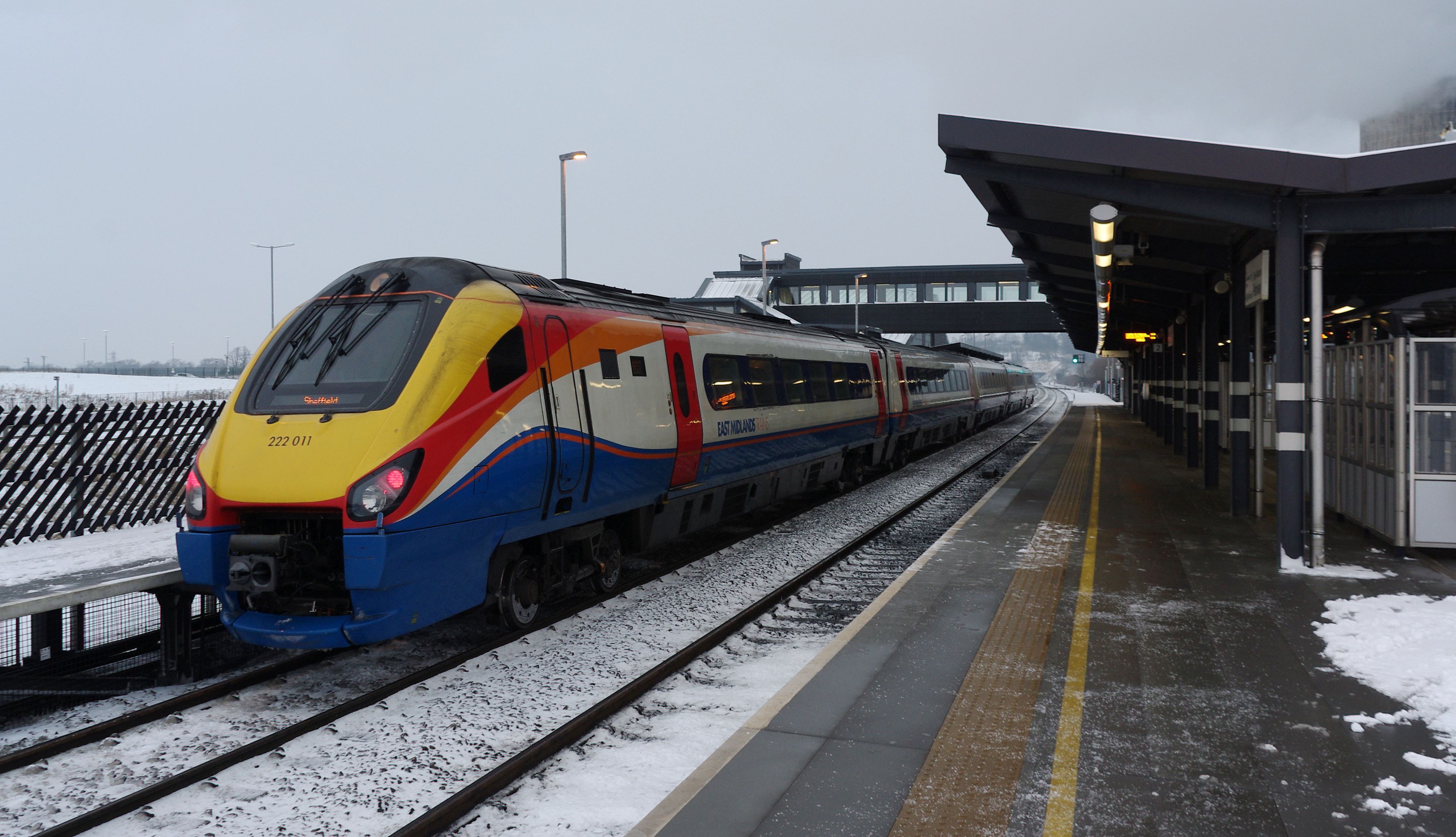 East Midlands Parkway railway station MMB 30 222012