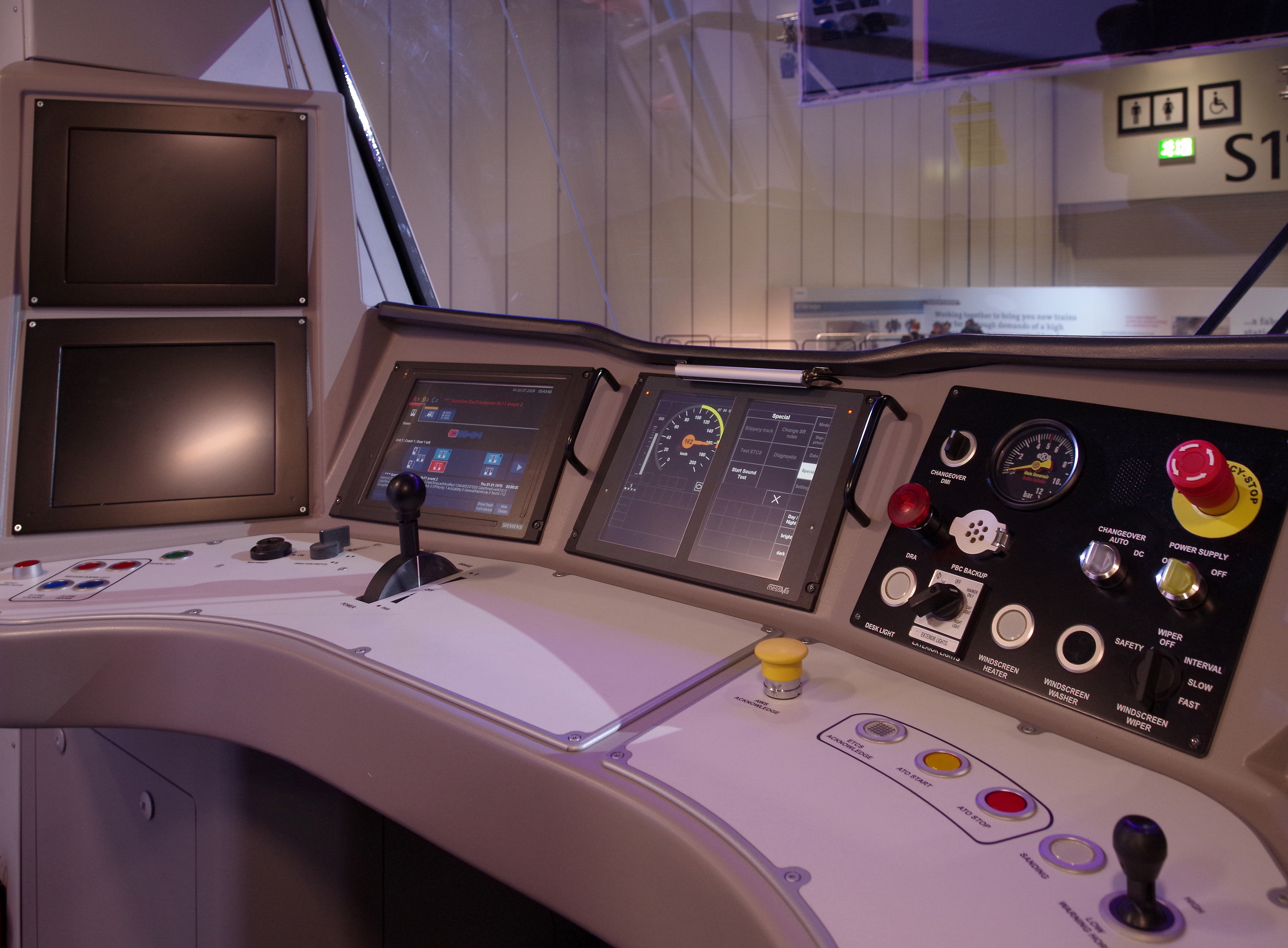 ExCeL Centre MMB 36 Thameslink Desiro City Mockup