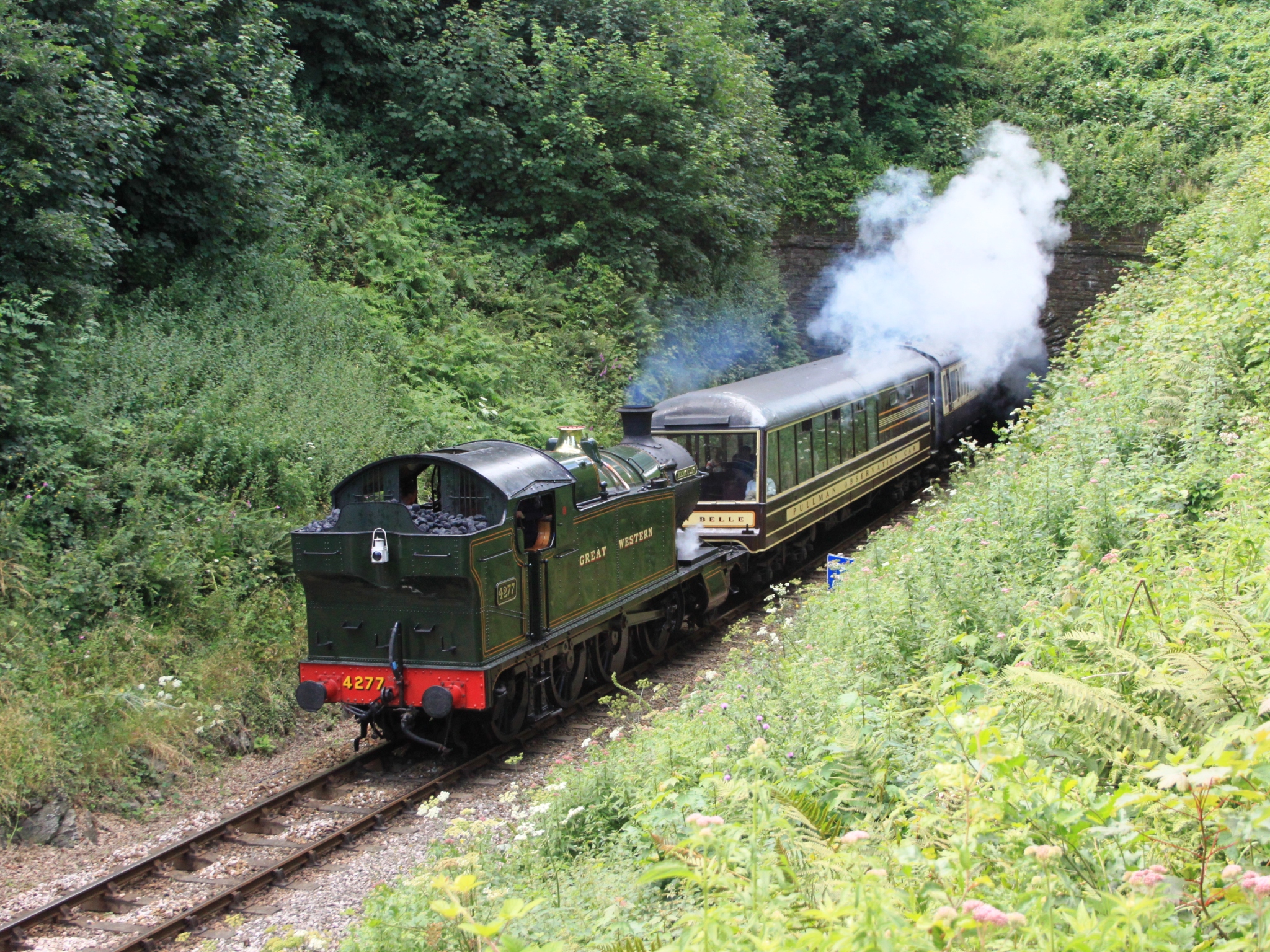 Greenway Tunnel 4277 and Devon Belle