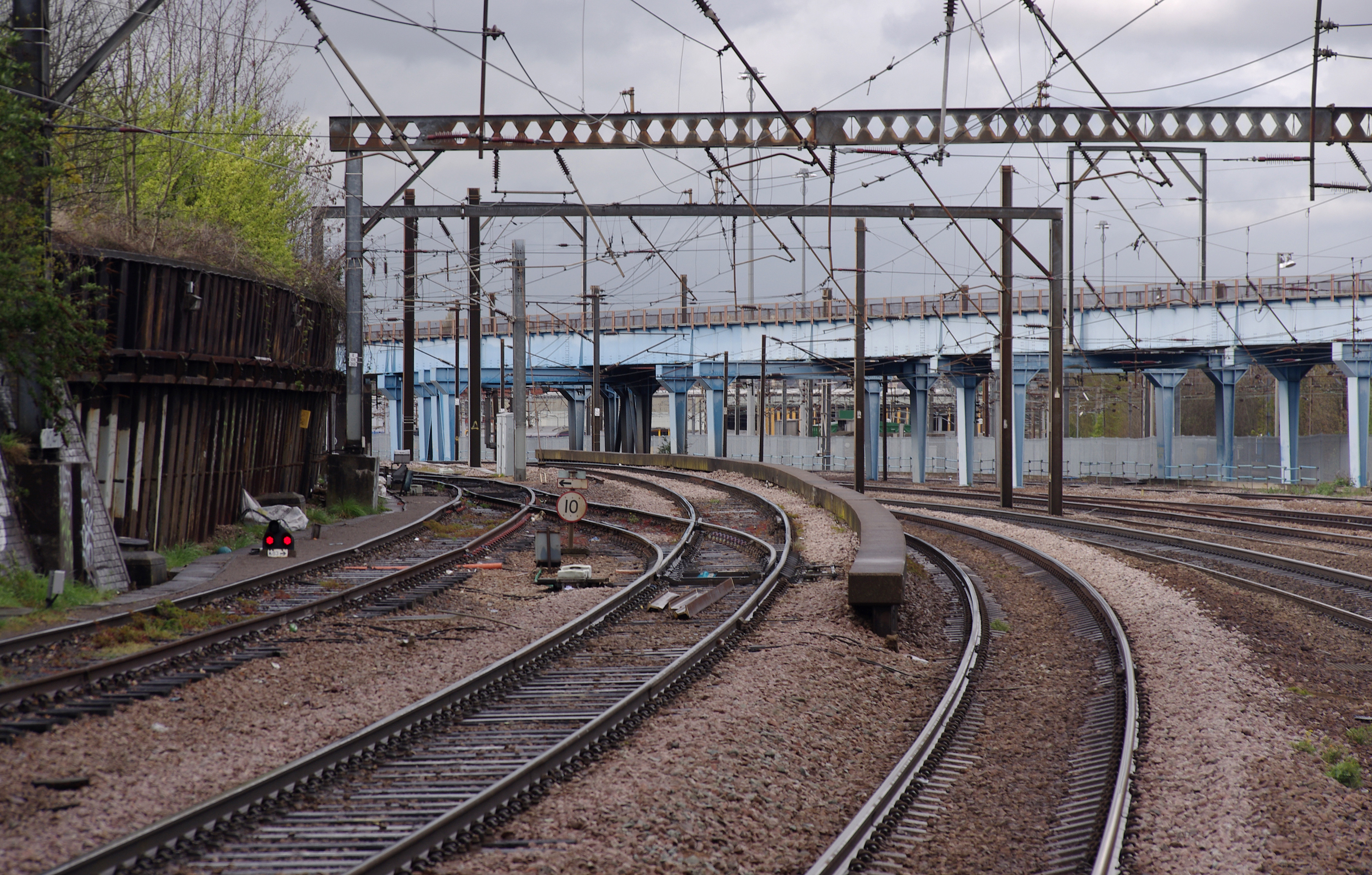 Harringay railway station MMB 12
