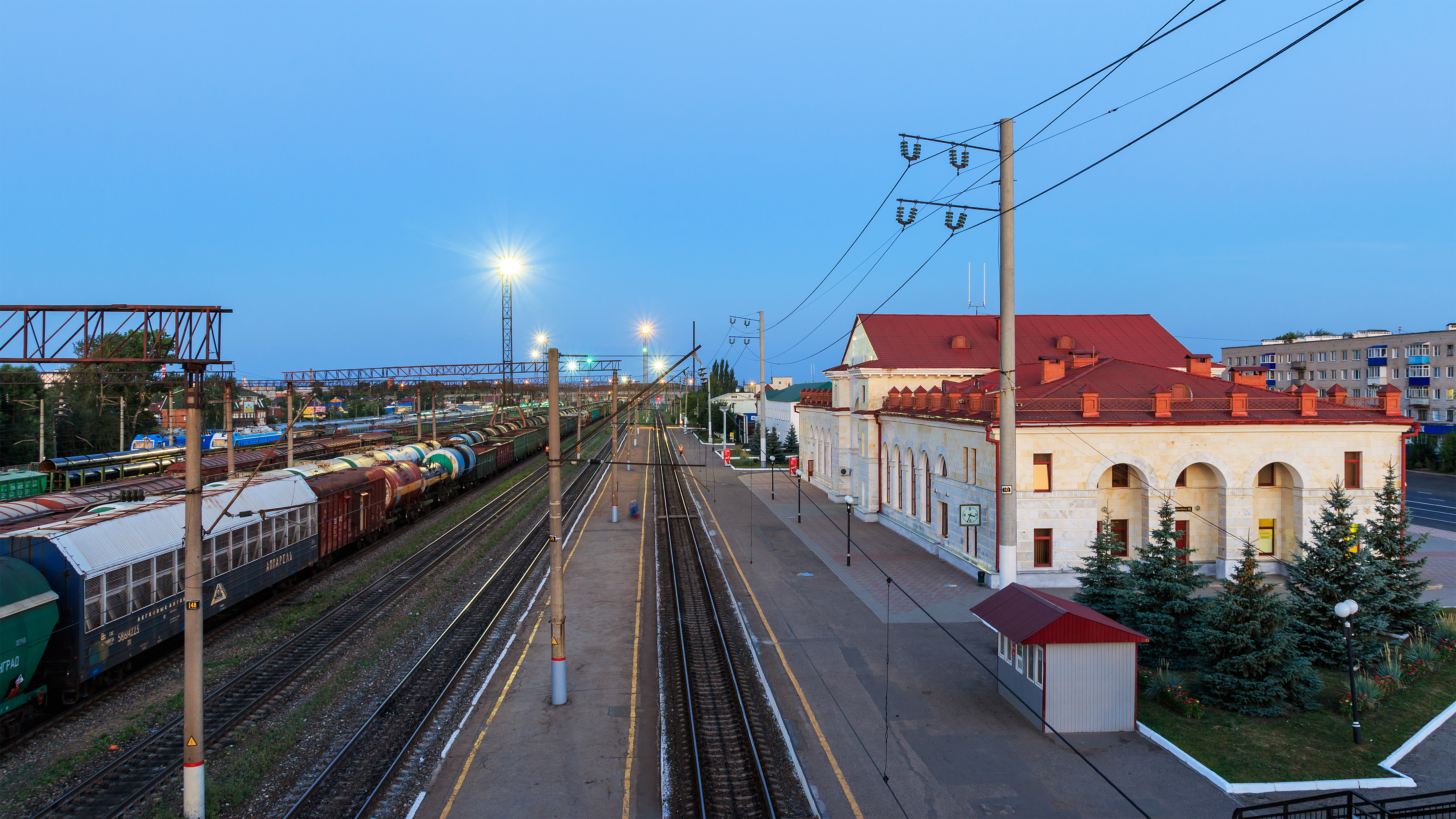 Kanash railway station 08-2016