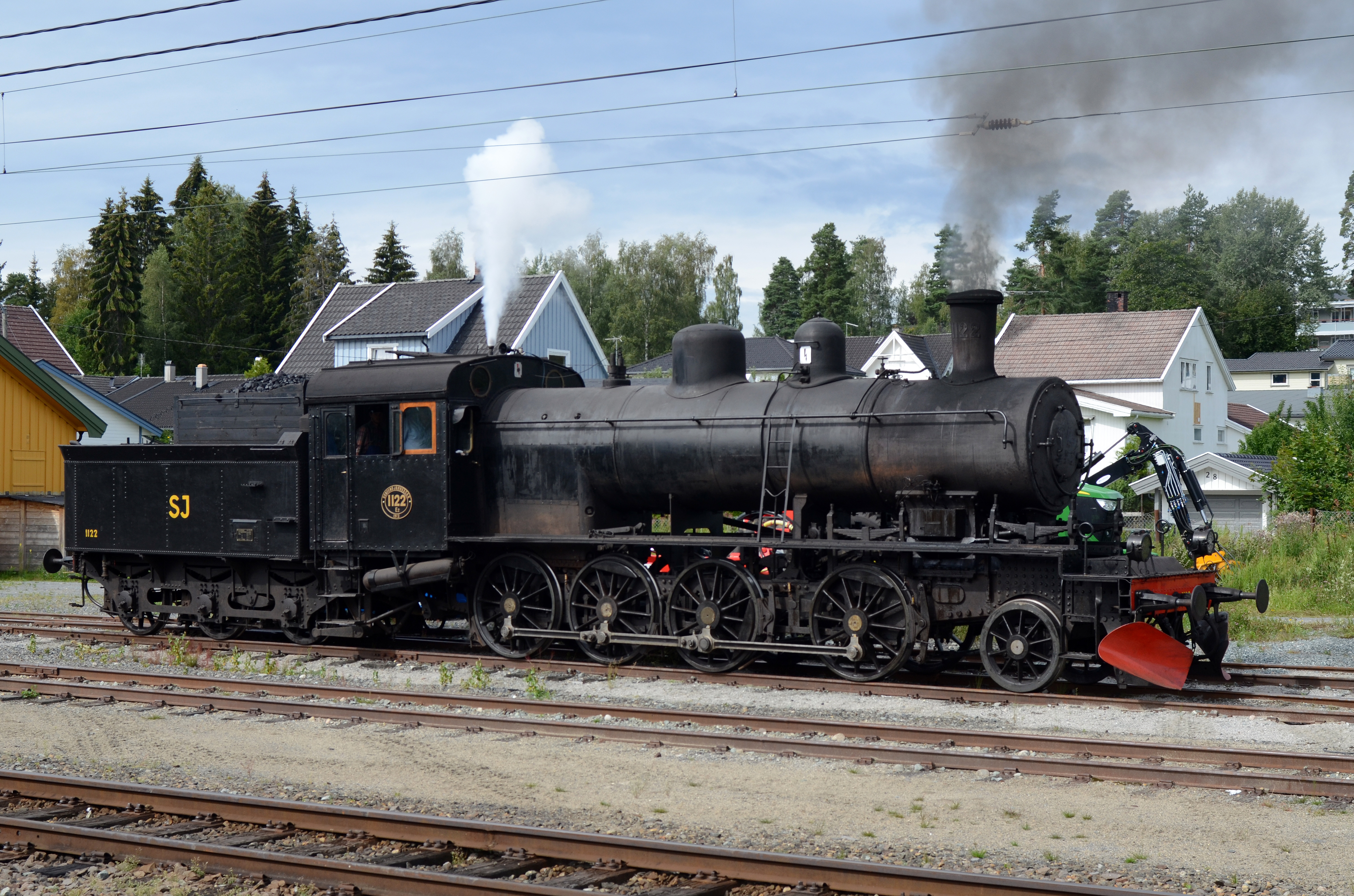 Krøderbanen lokomotiv Type E2 nr. 1122 (3)