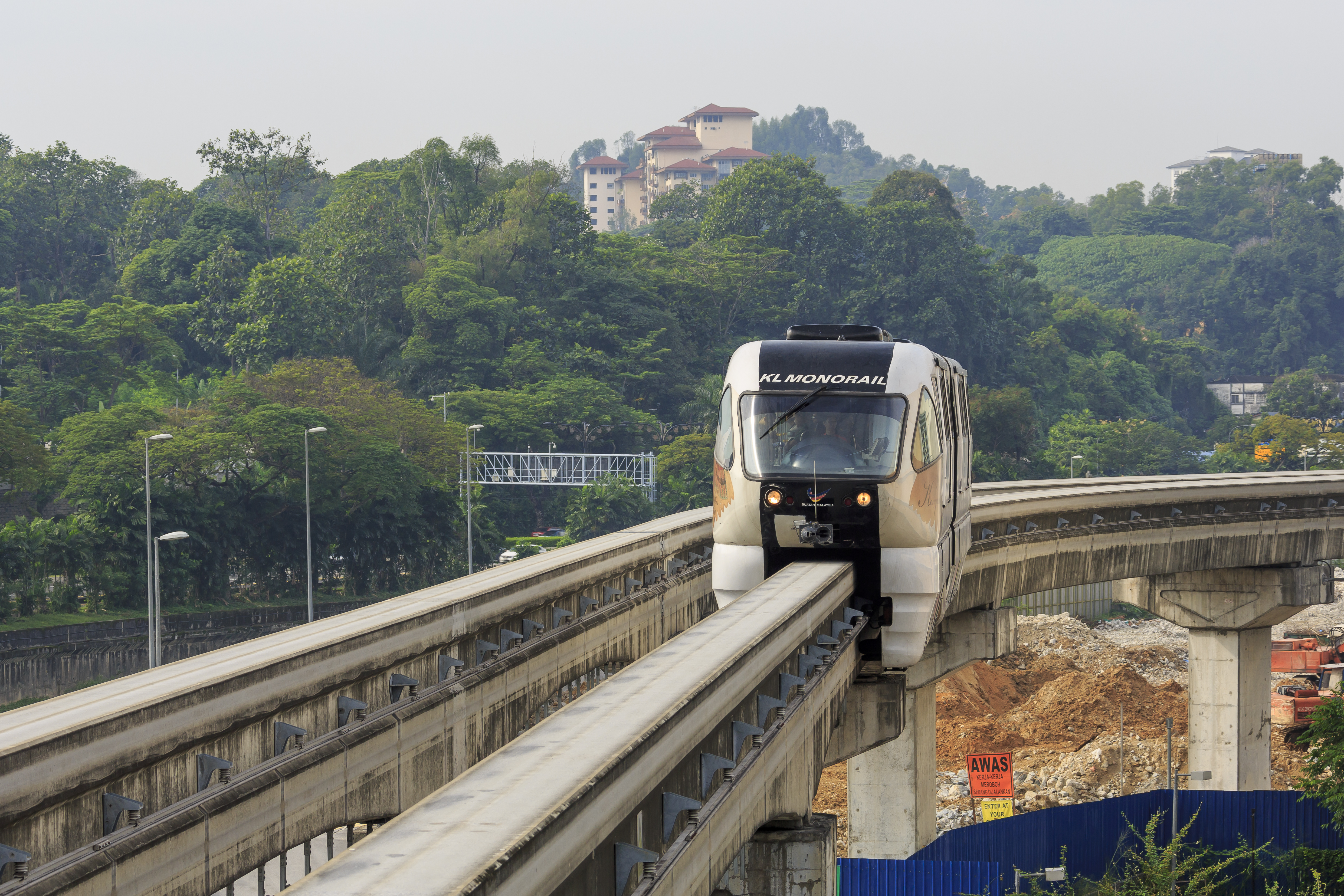 Kuala Lumpur Malaysia Tun-Sambanthan-Monorail-Station-03