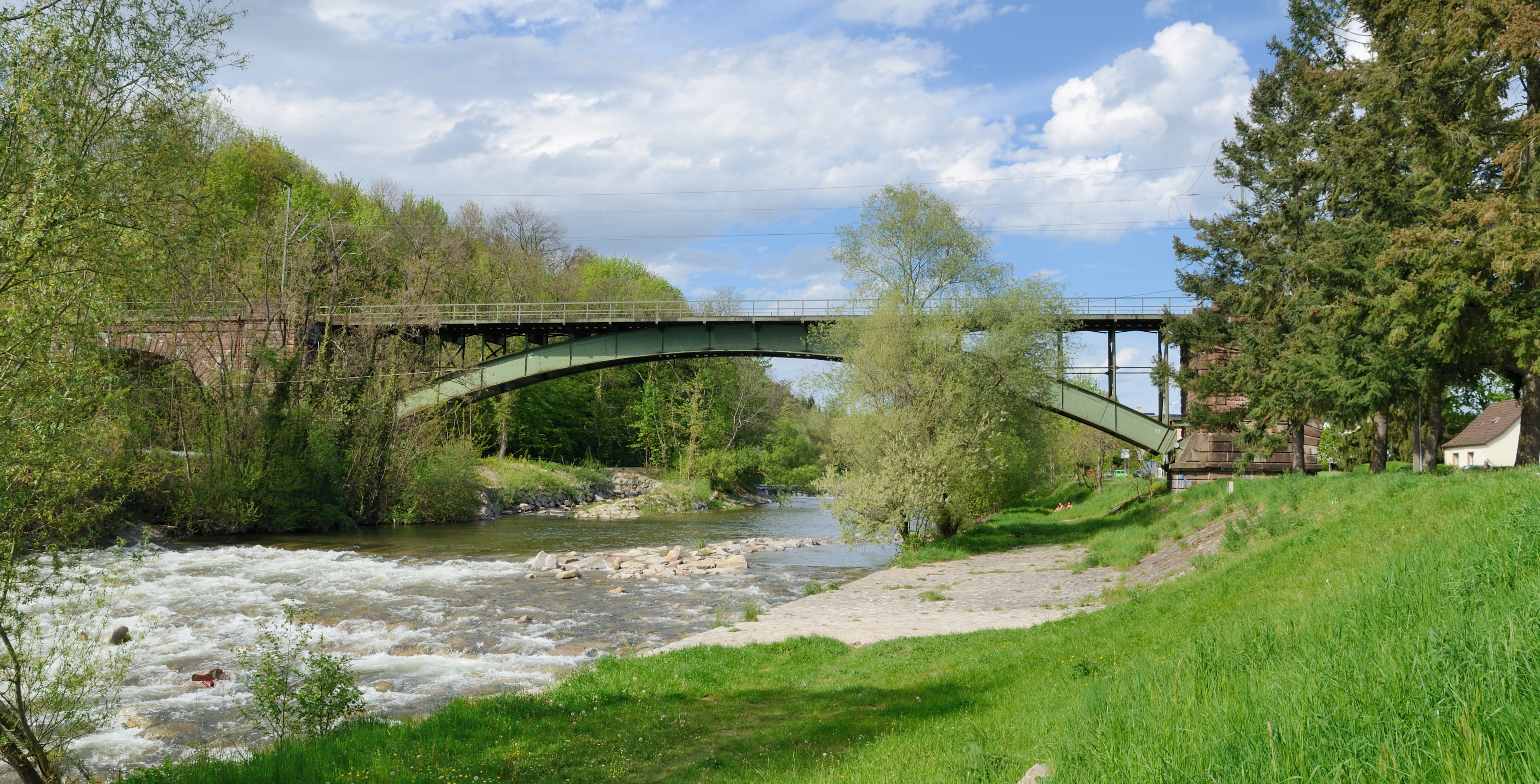 Lörrach-Stetten - Eisenbahnbrücke1