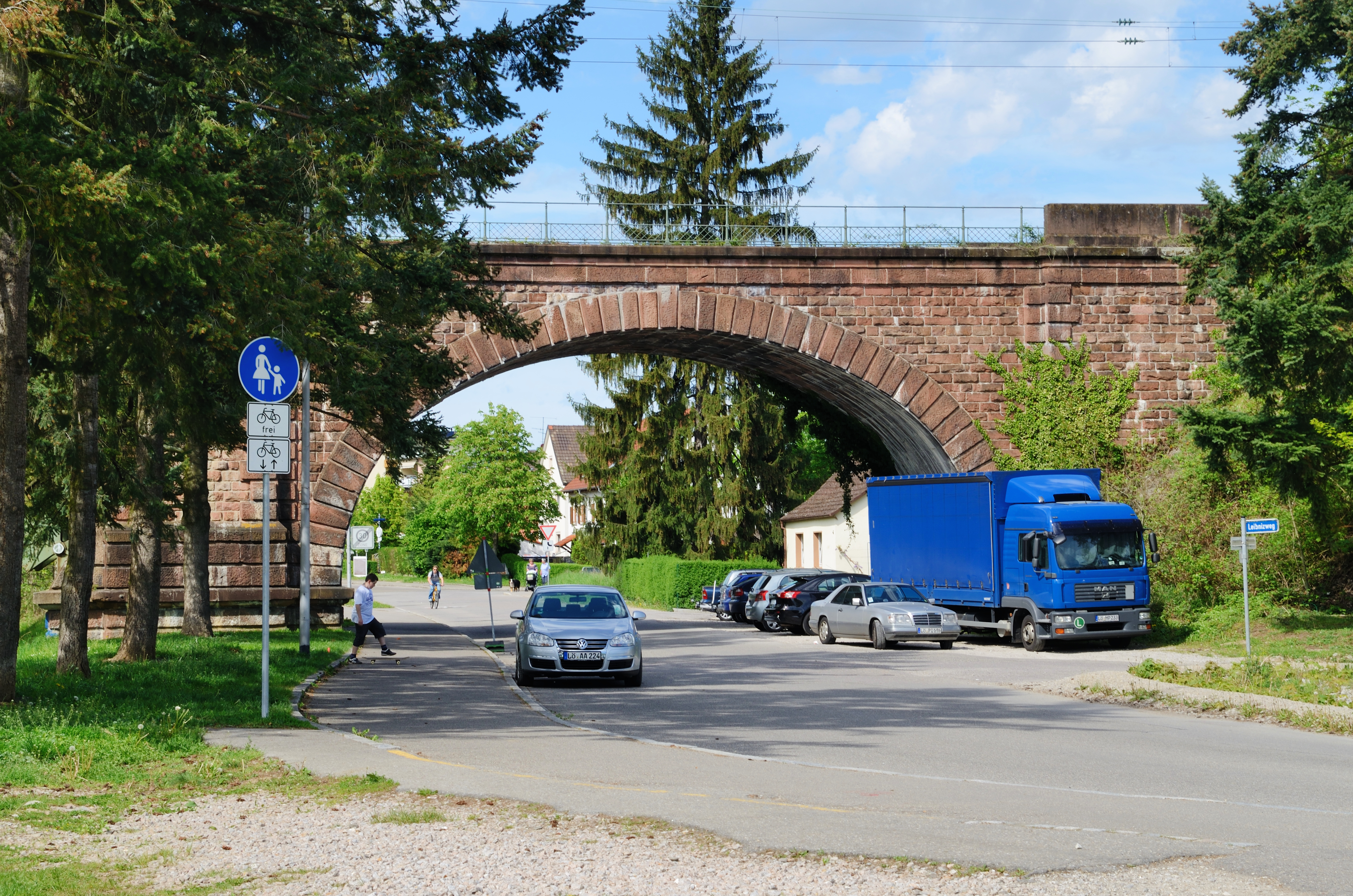 Lörrach-Stetten - Eisenbahnbrücke2