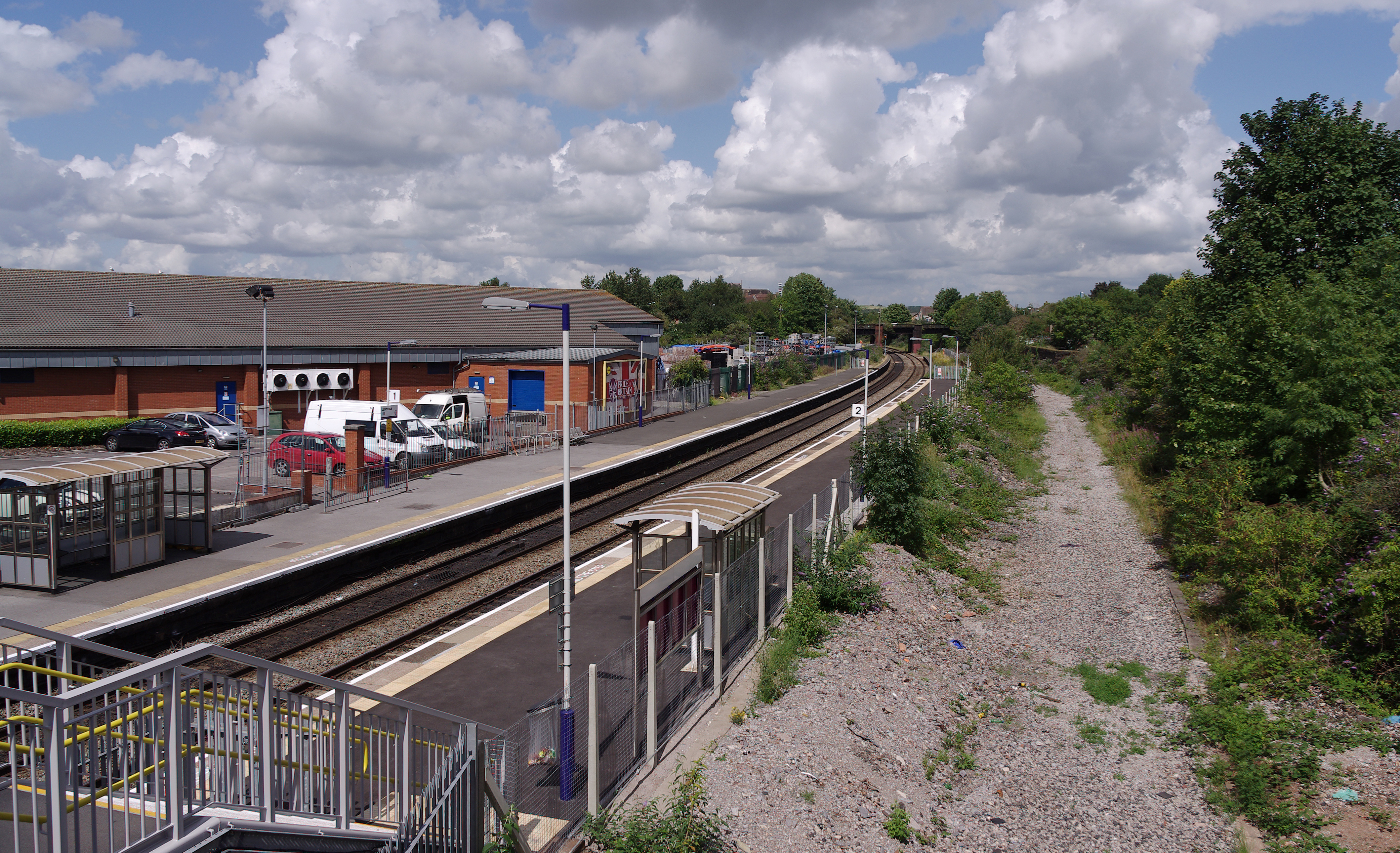 Lawrence Hill railway station MMB 15