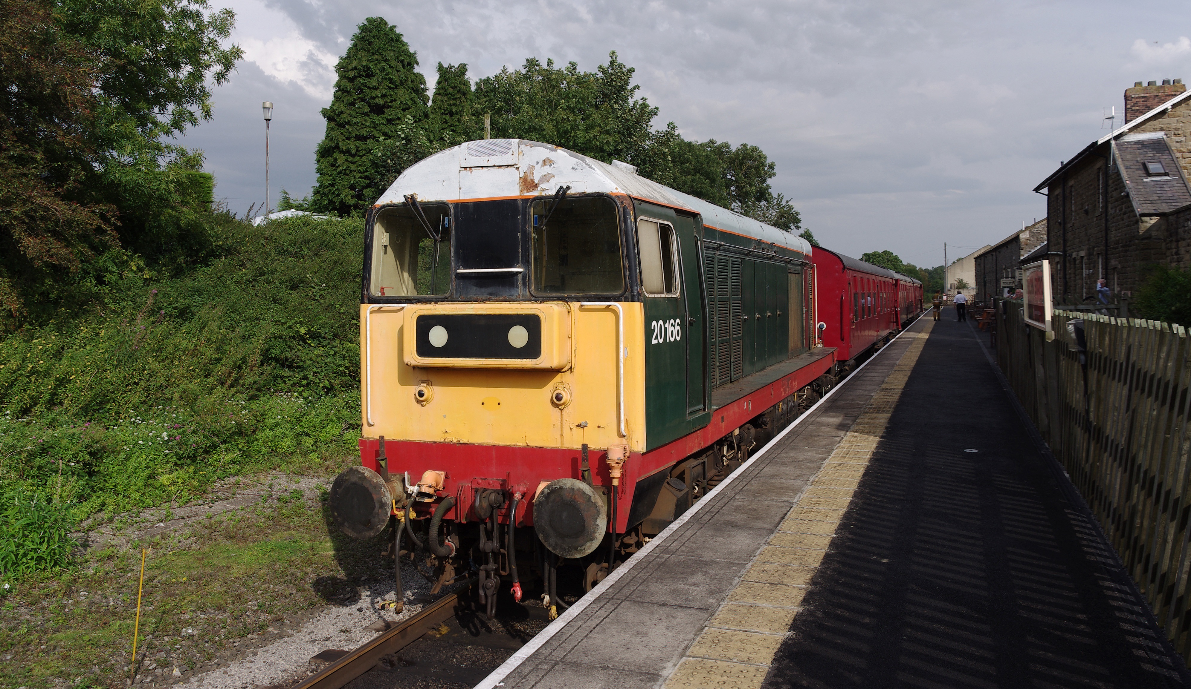 Leyburn railway station MMB 03 20166