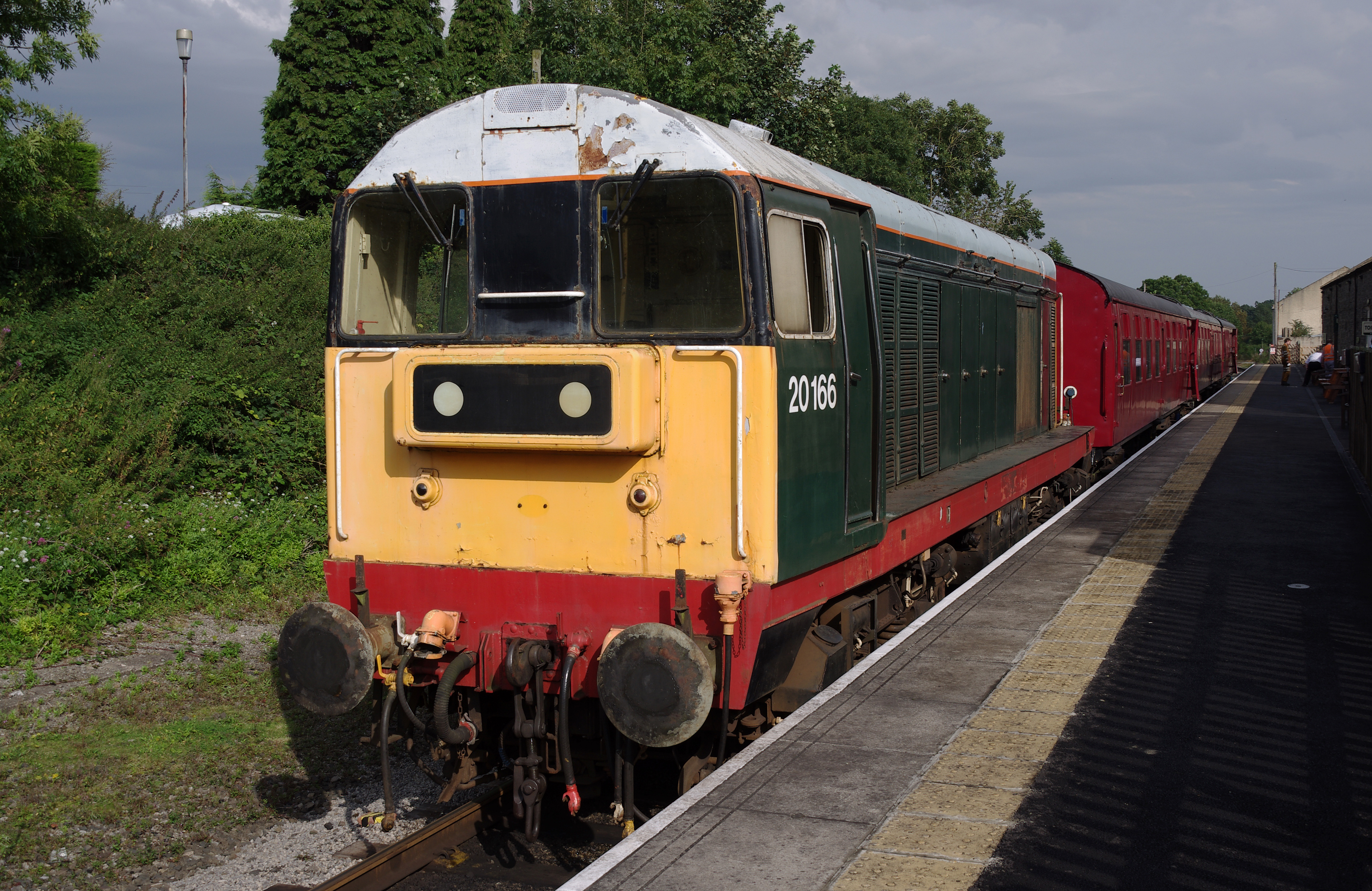 Leyburn railway station MMB 04 20166