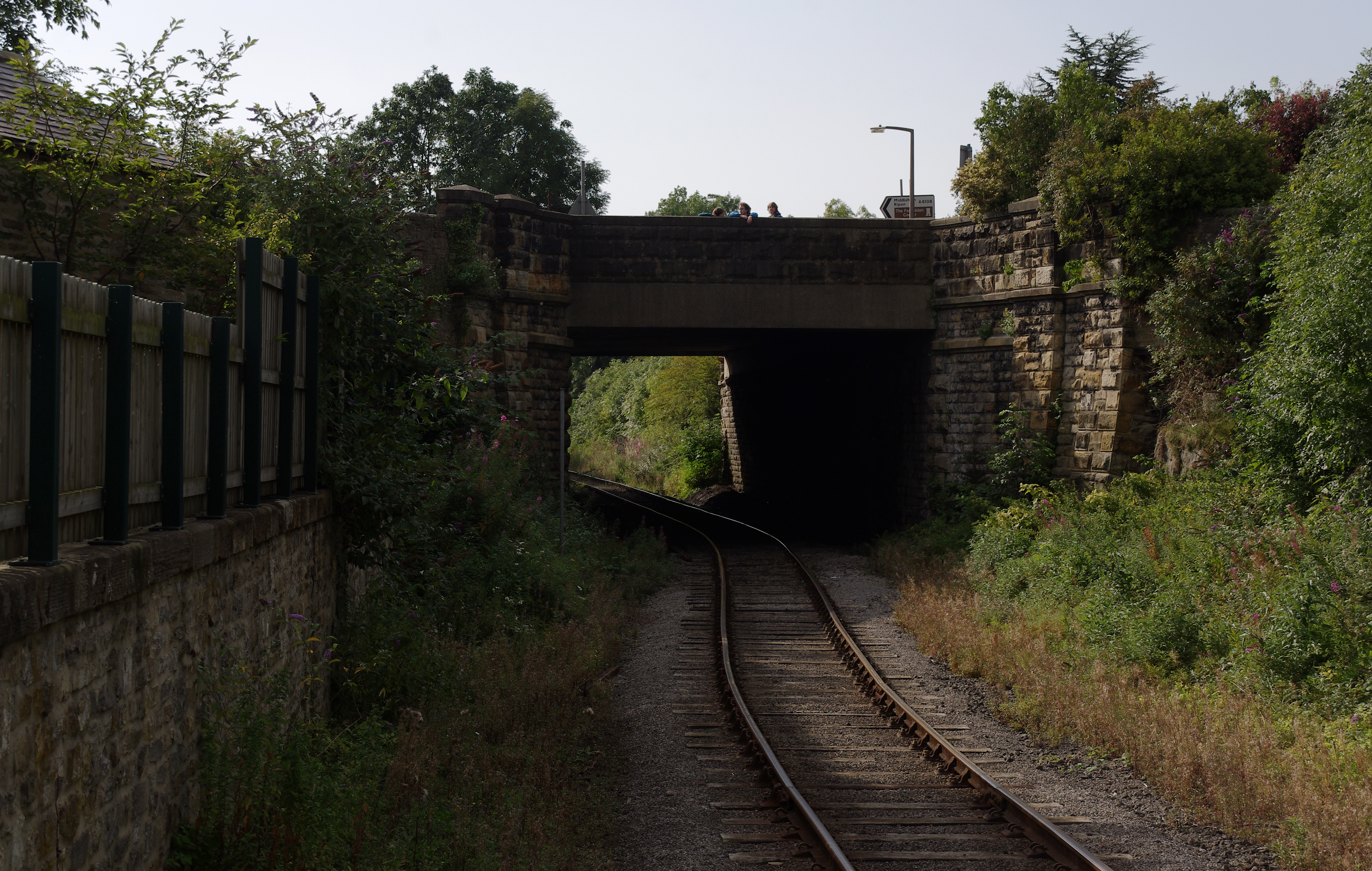 Leyburn railway station MMB 05