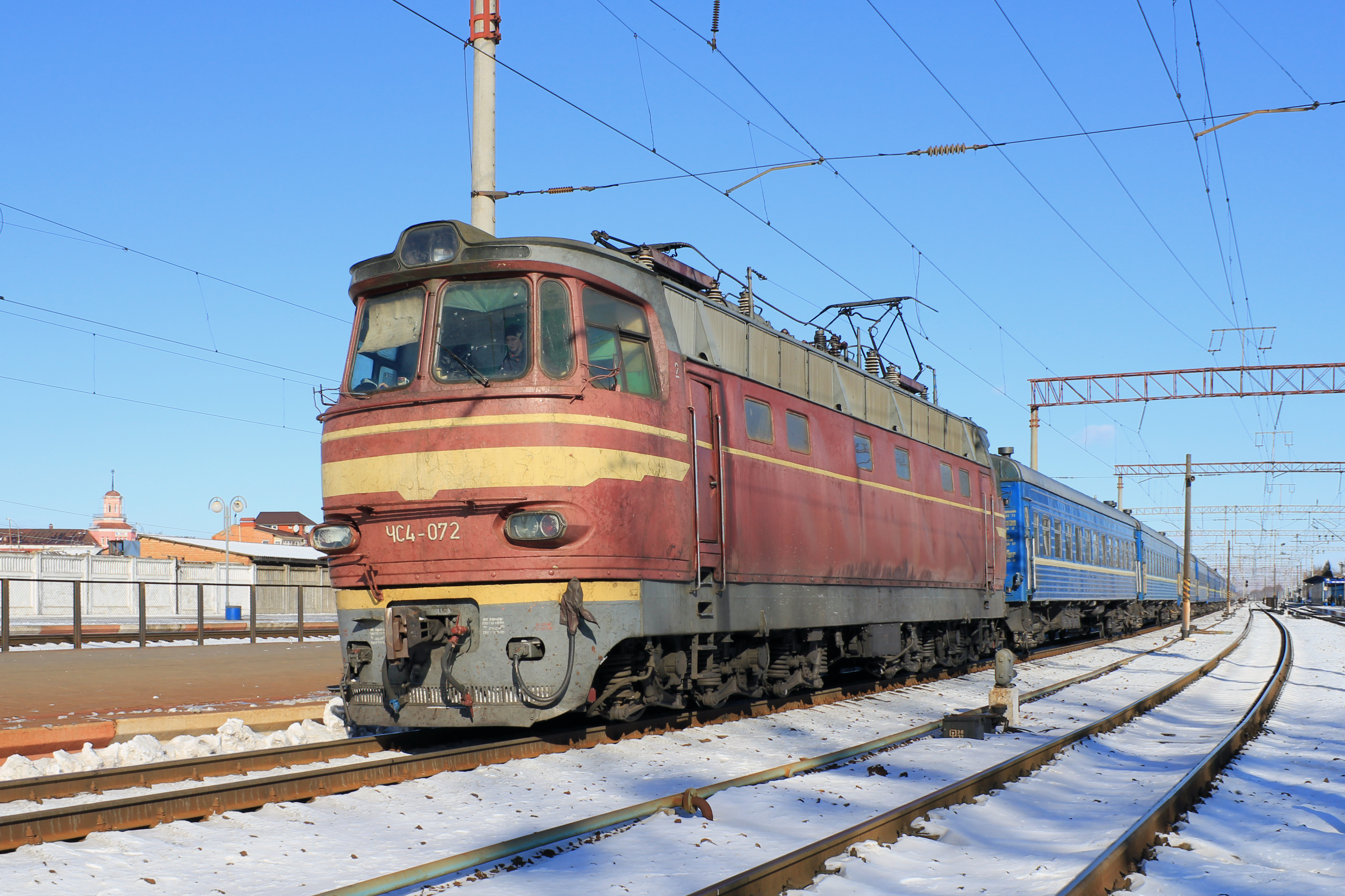 Locomotive ChS4-072 2011 G1