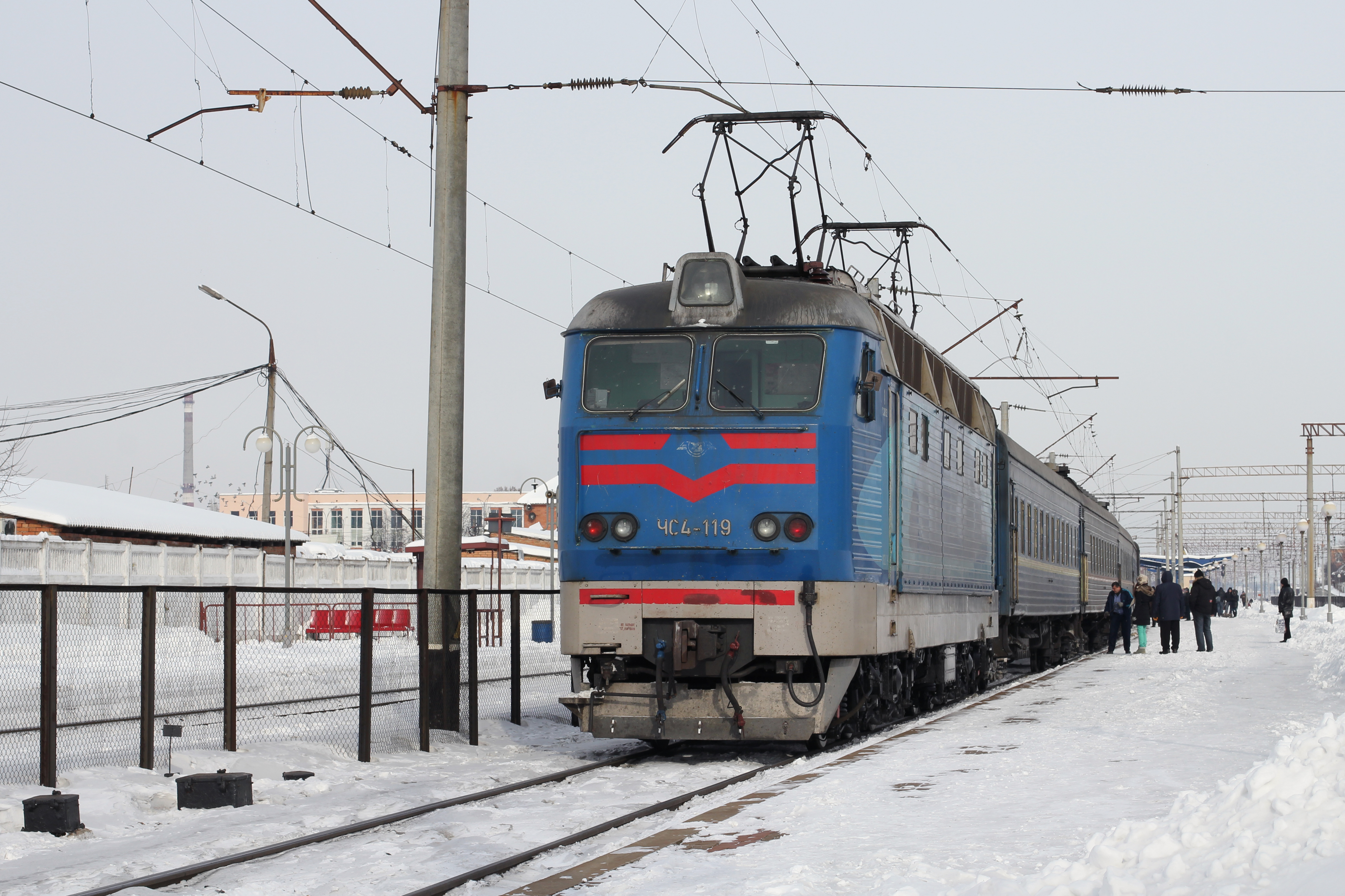 Locomotive ChS4-119 2012 G1