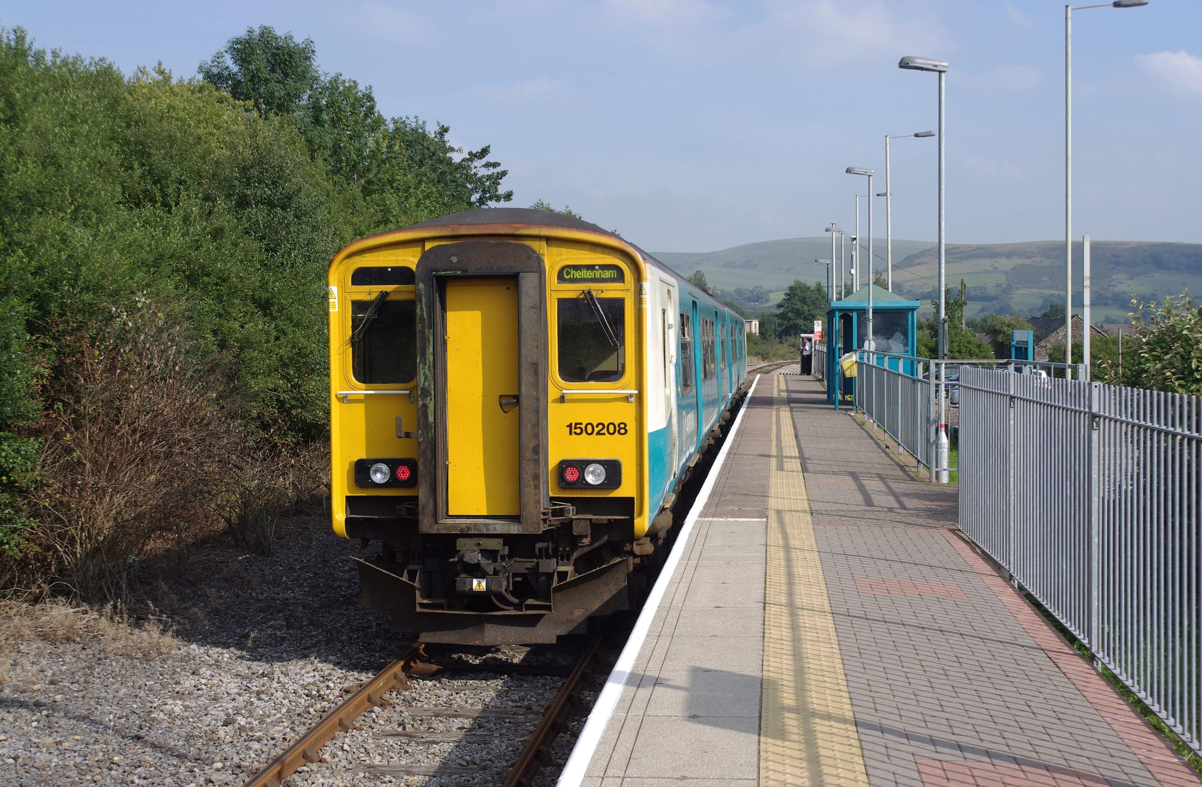 Maesteg railway station MMB 02 150208