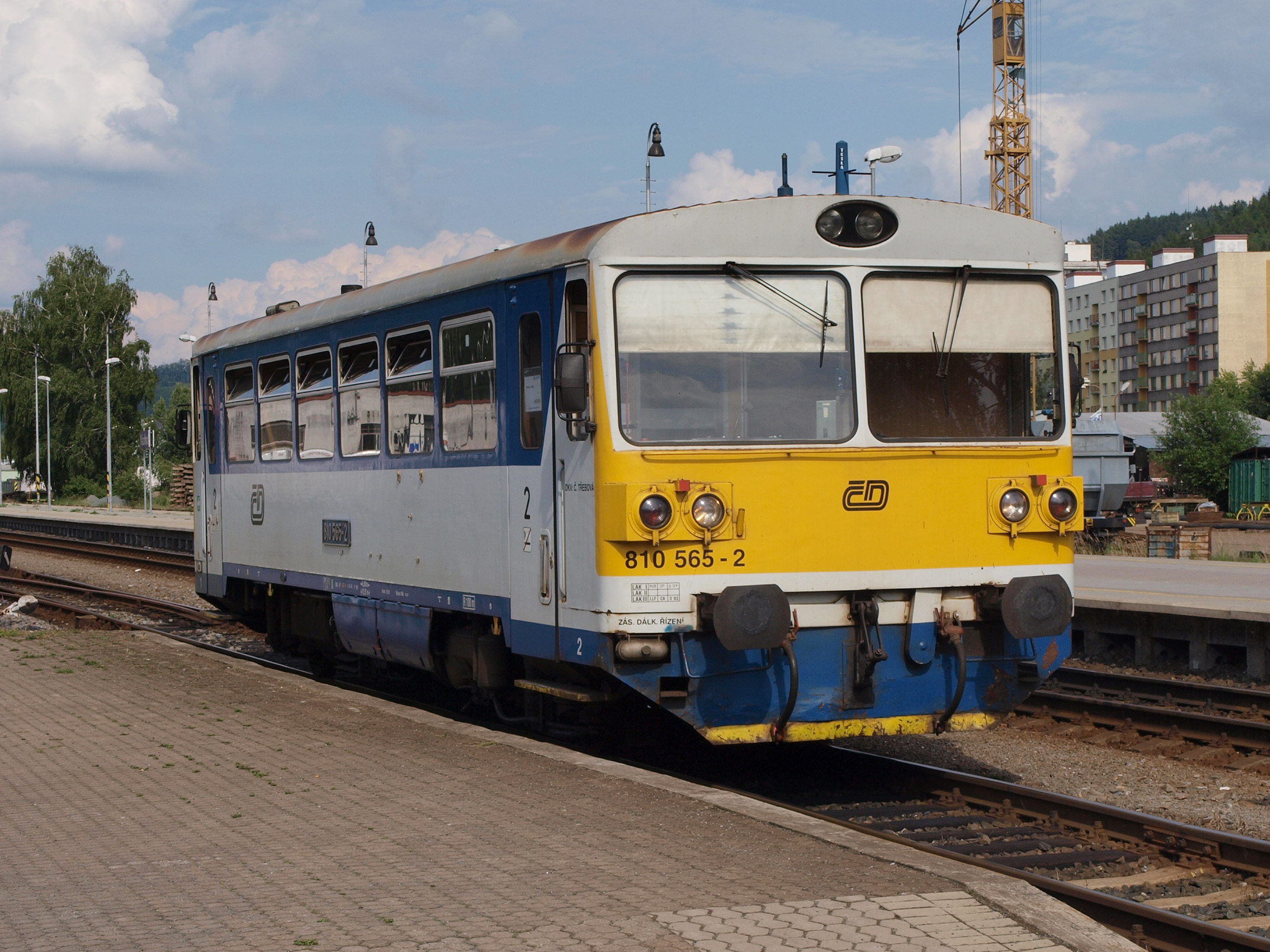 Motorový vůz 810.565, Náchod