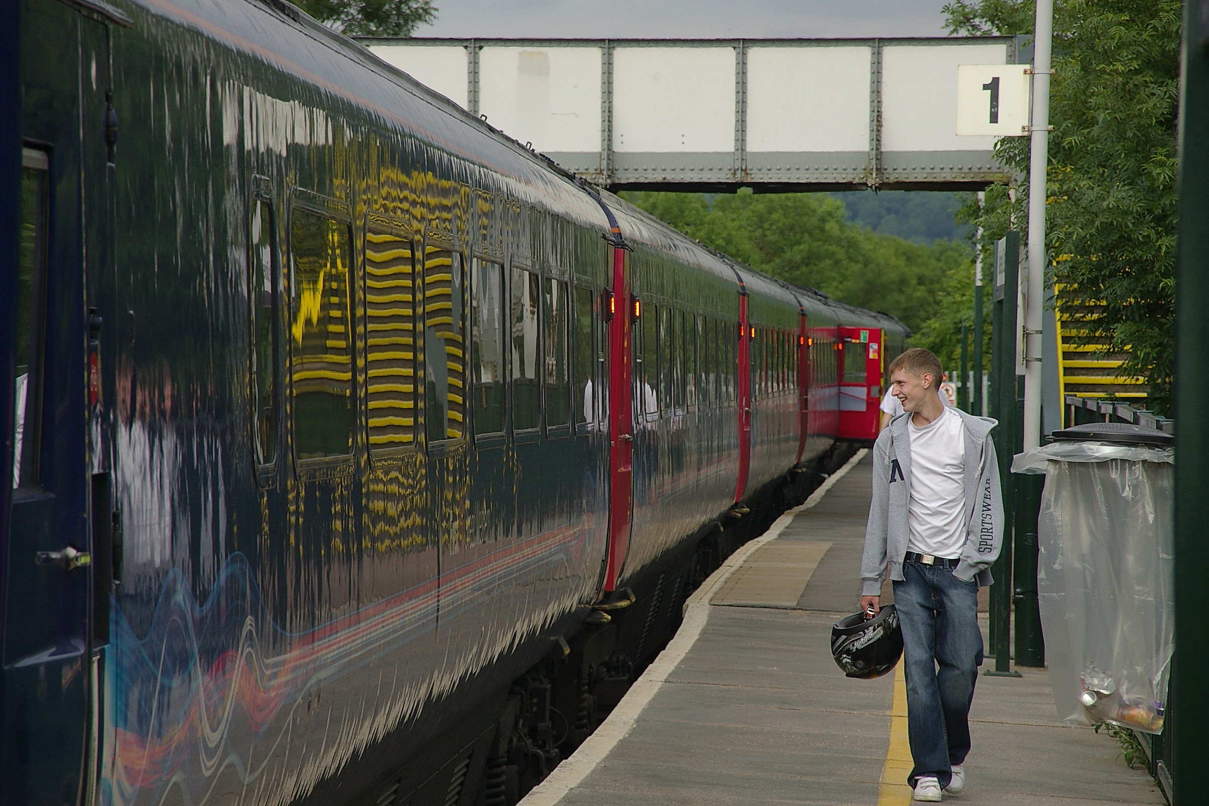 Nailsea and Backwell railway station MMB 19
