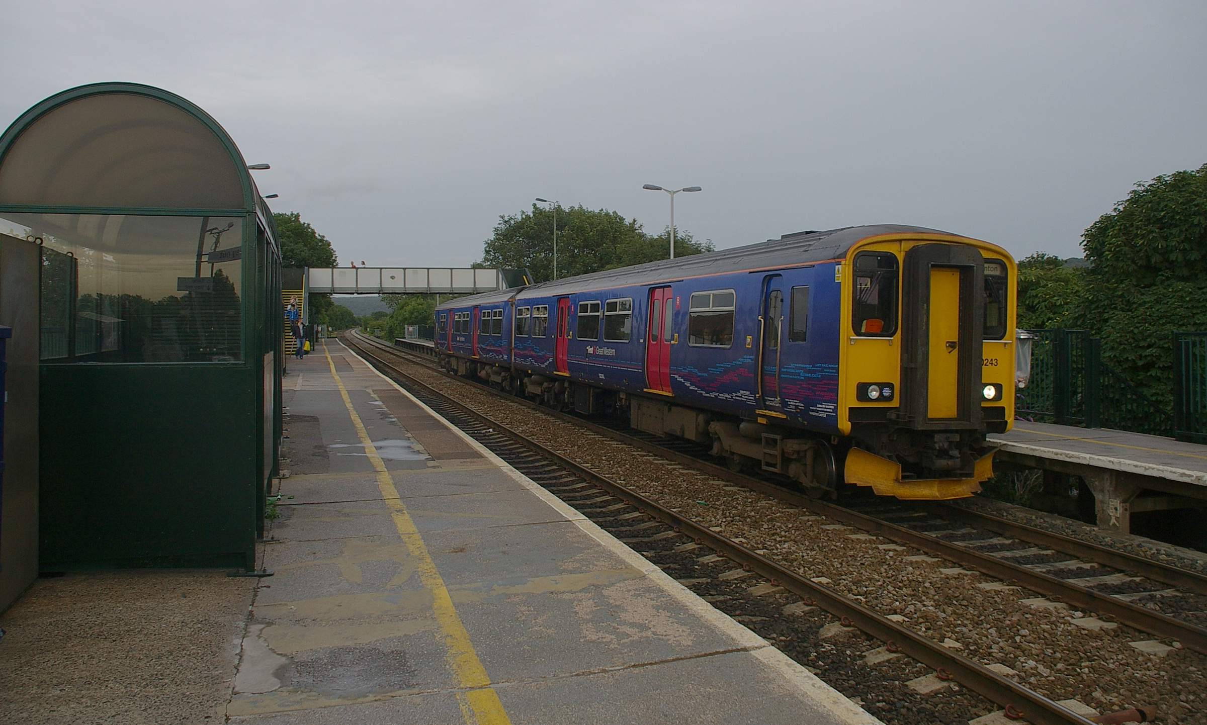 Nailsea and Backwell railway station MMB 21 150243