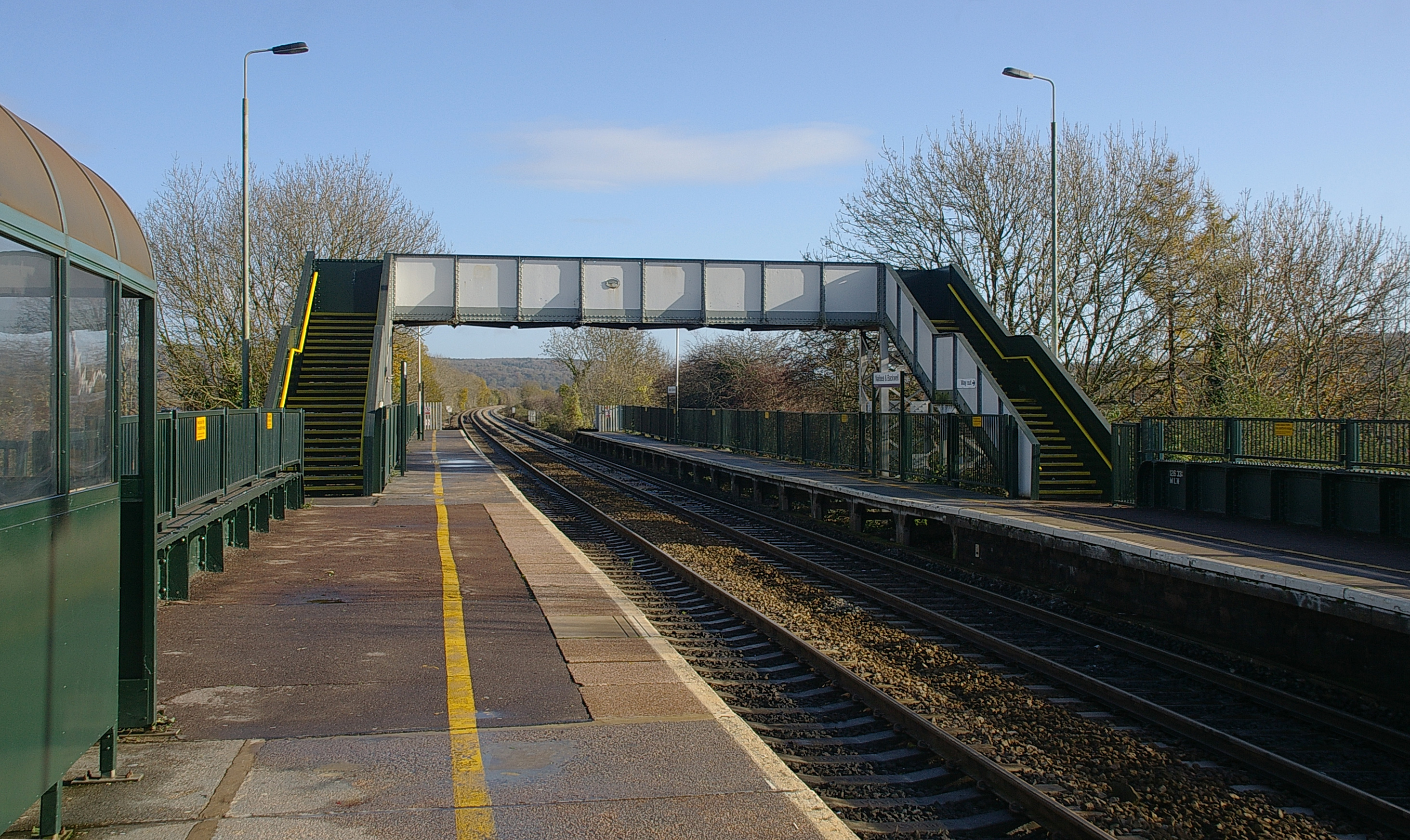 Nailsea and Backwell railway station MMB 32