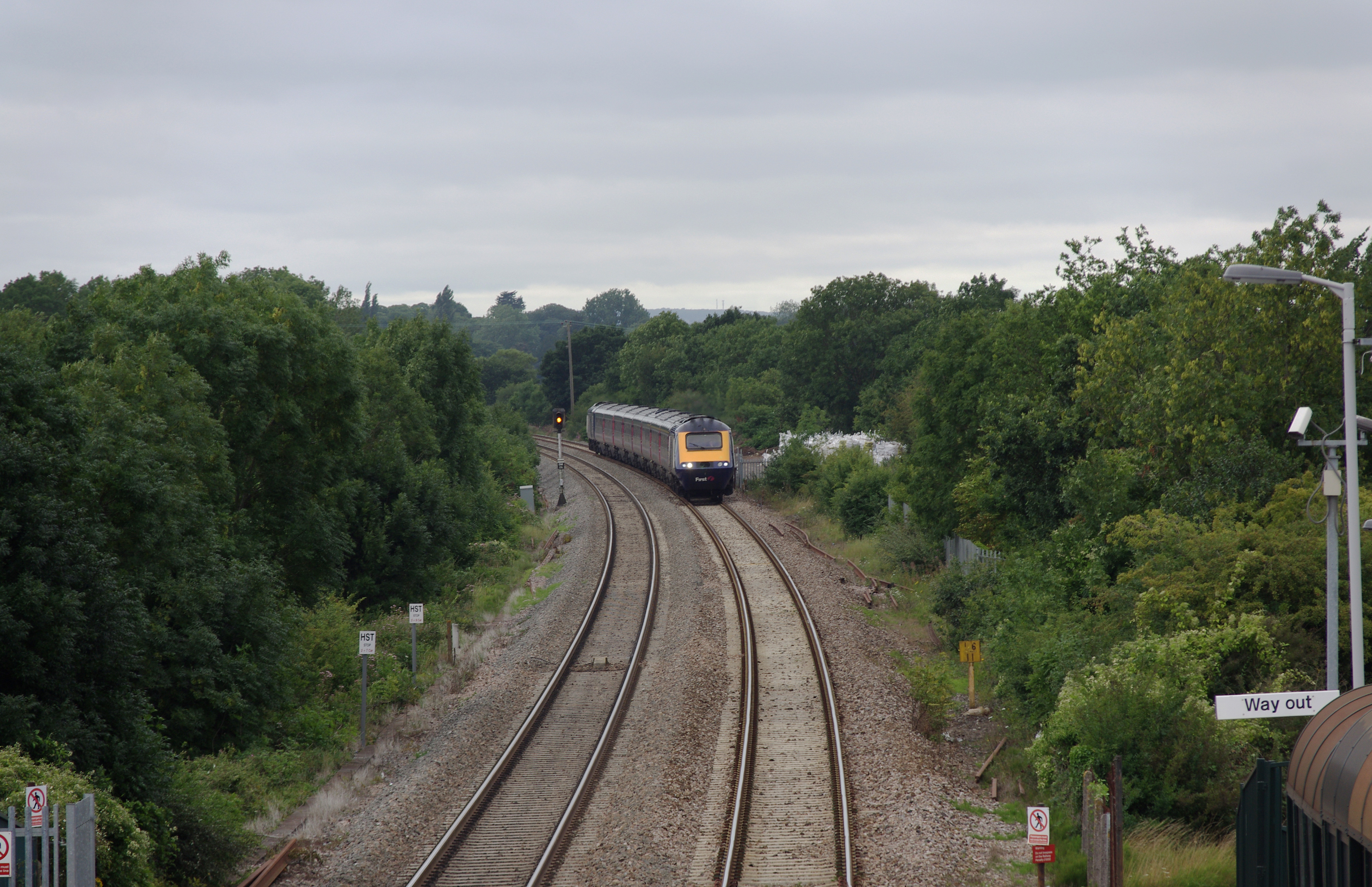 Nailsea and Backwell railway station MMB 49 43XXX 43XXX