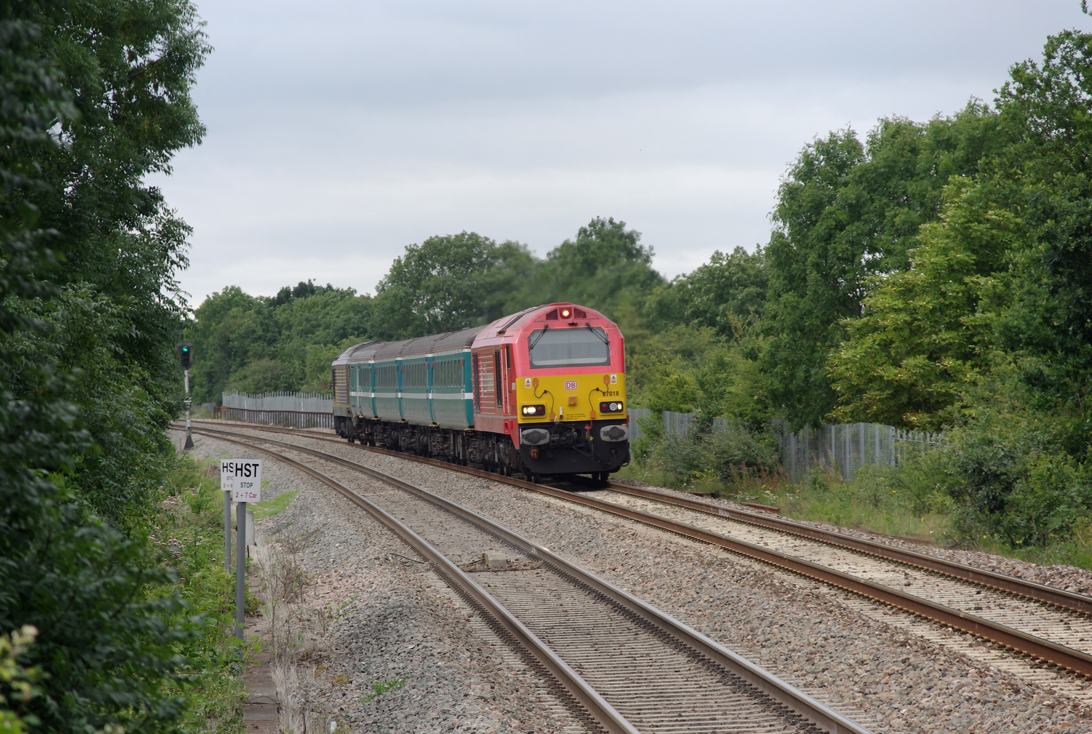Nailsea and Backwell railway station MMB 52 67016 67018