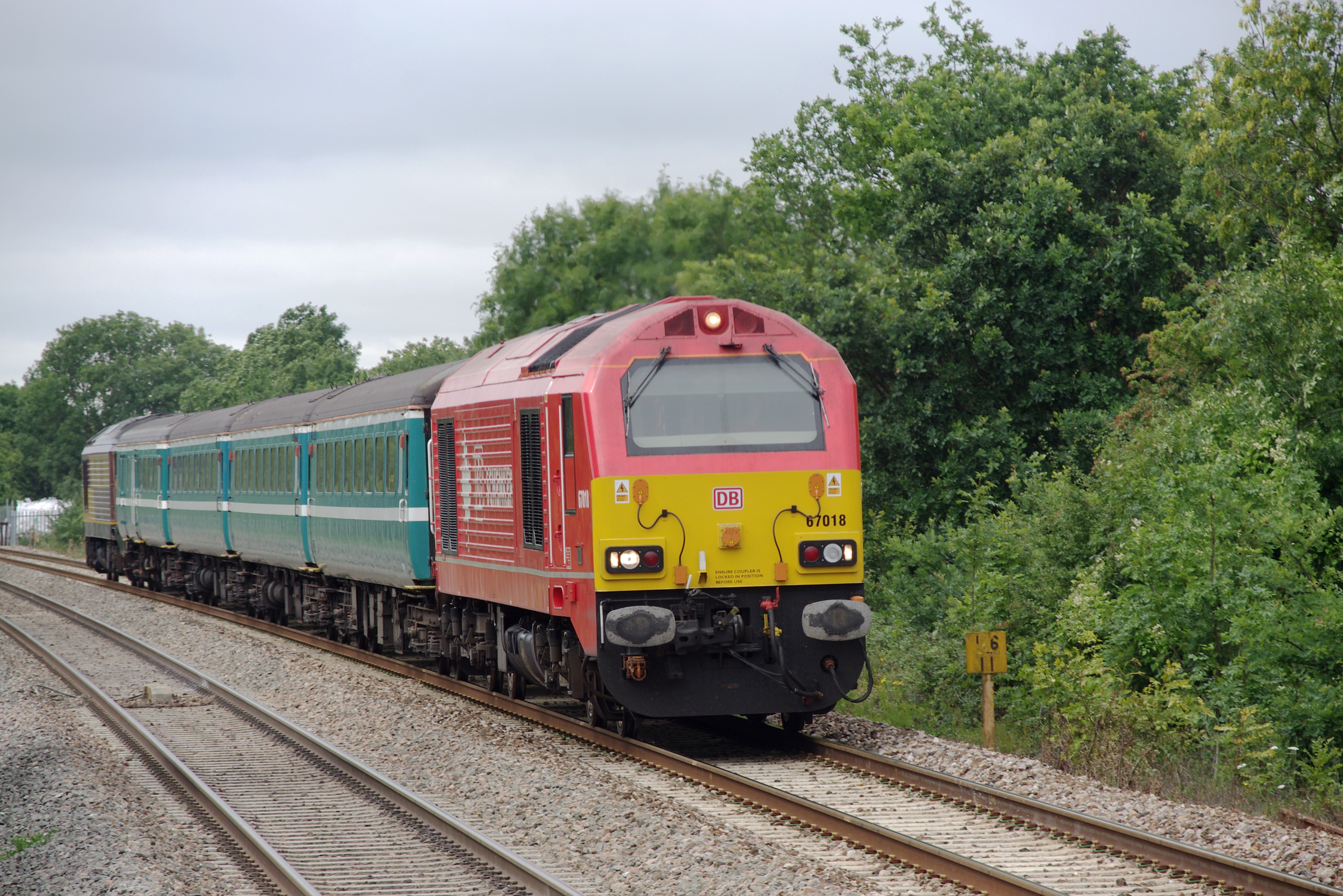 Nailsea and Backwell railway station MMB 53 67016 67018