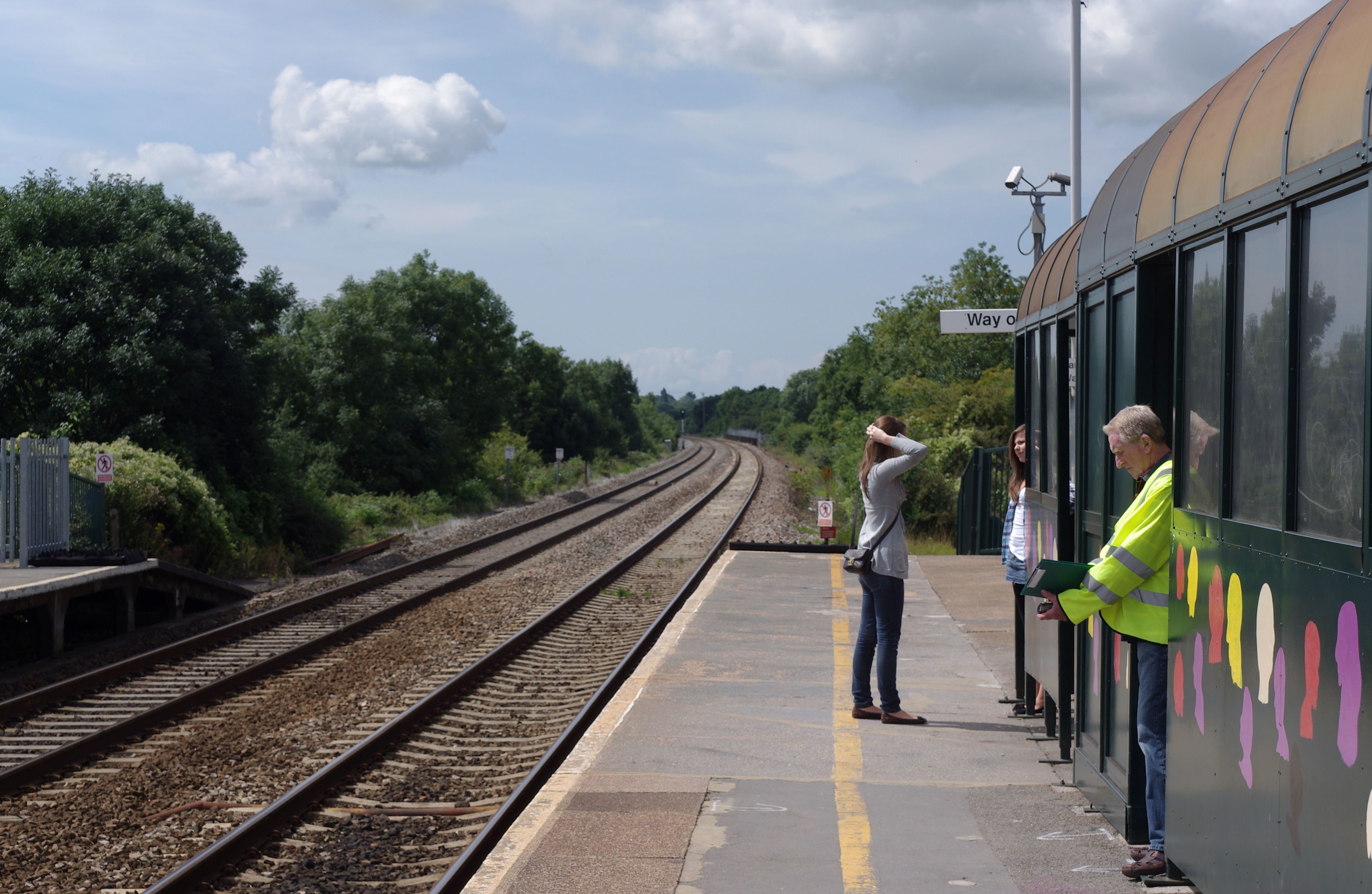 Nailsea and Backwell railway station MMB 67