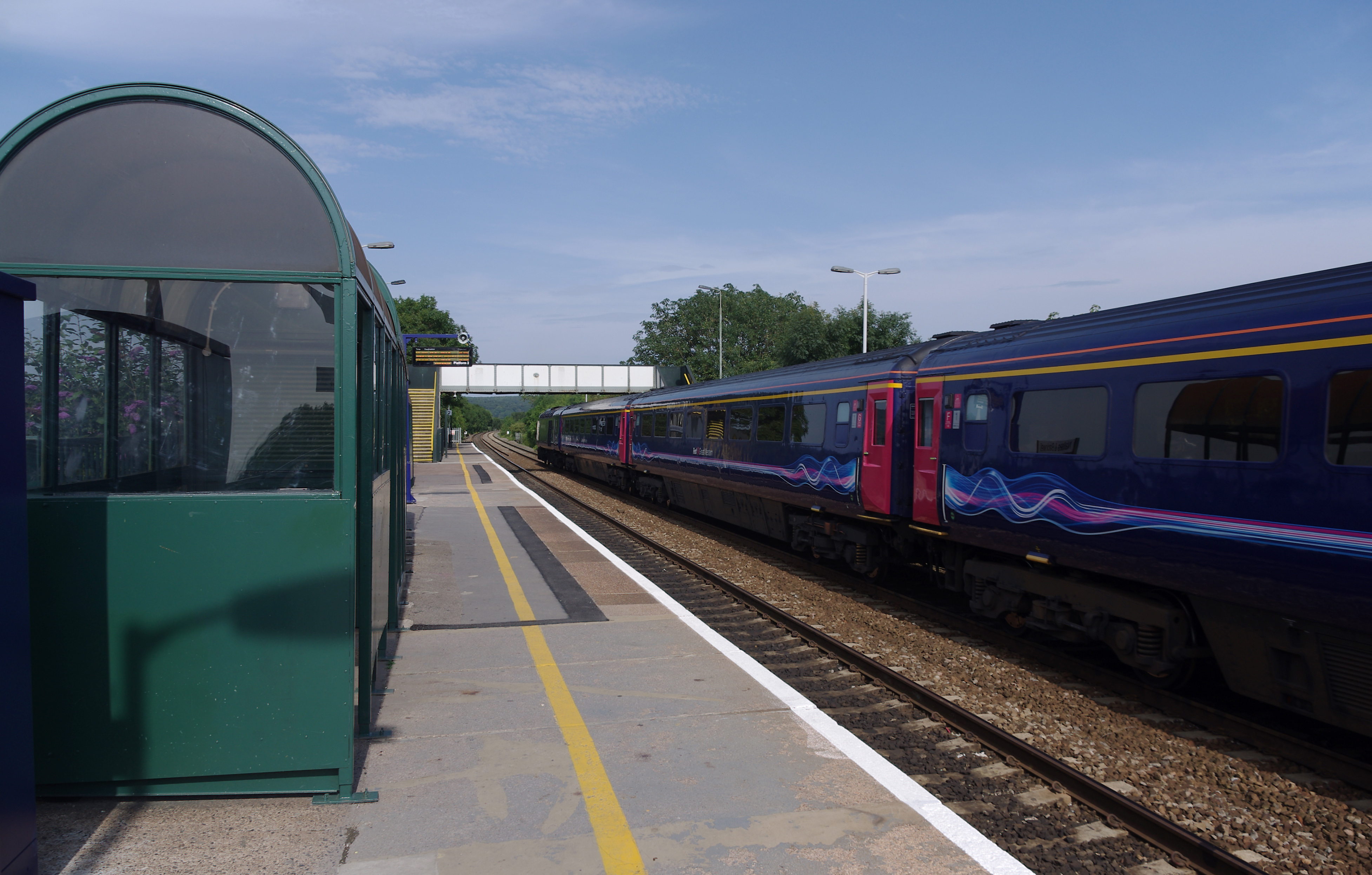 Nailsea and Backwell railway station MMB 68 43127