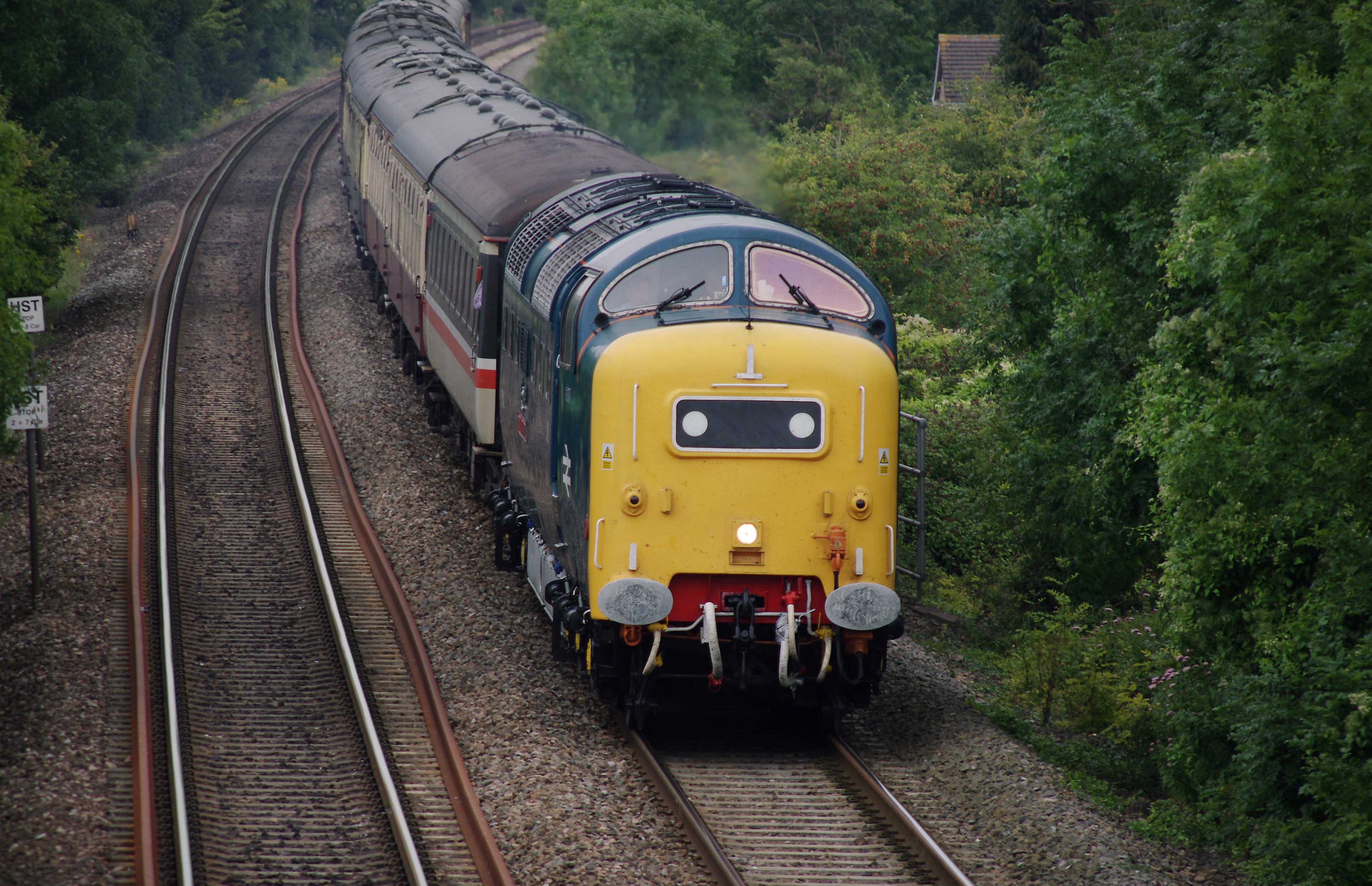 Nailsea and Backwell railway station MMB 75 55022