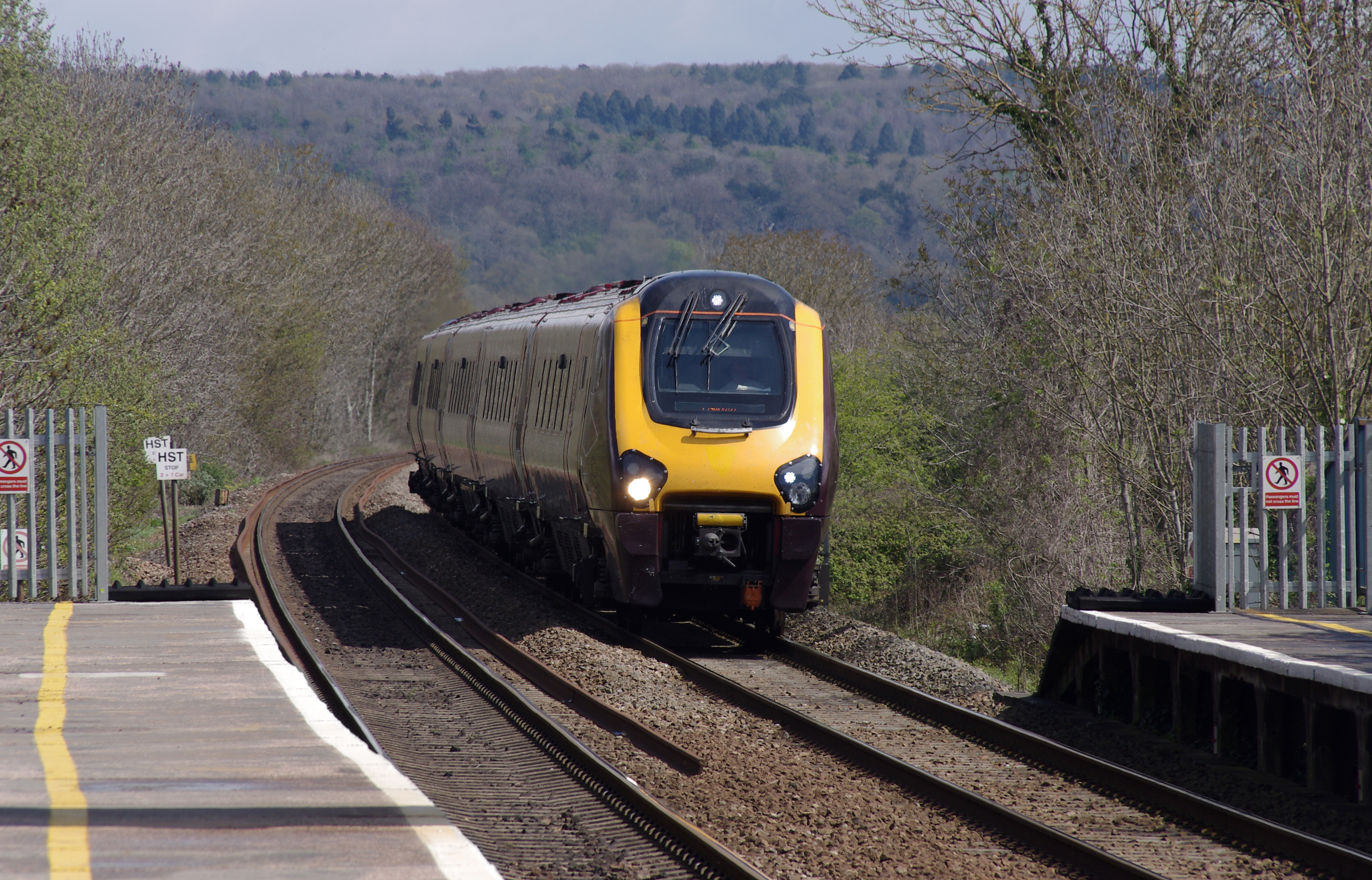 Nailsea and Backwell railway station MMB 84 221XXX