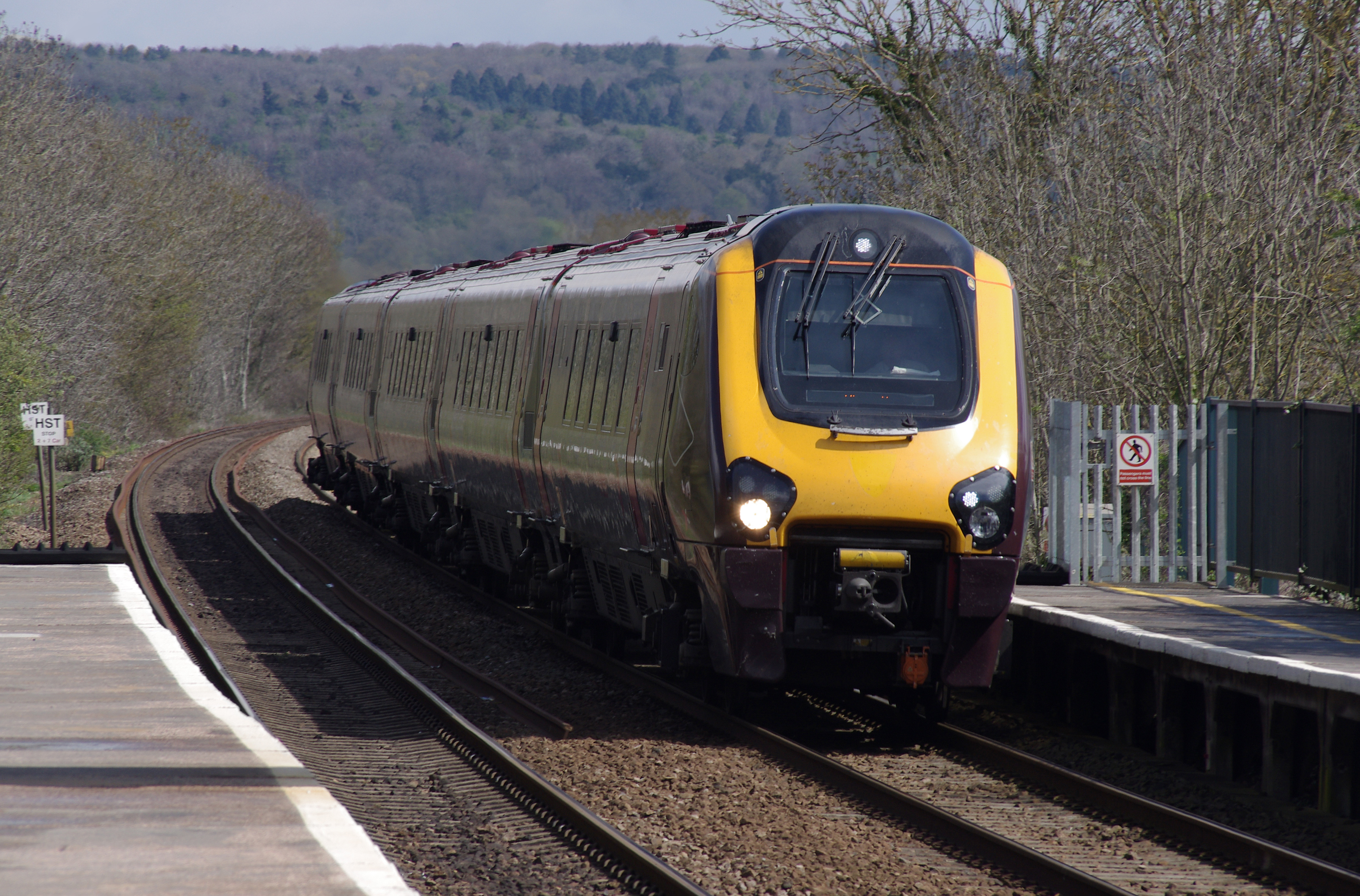 Nailsea and Backwell railway station MMB 85 221XXX