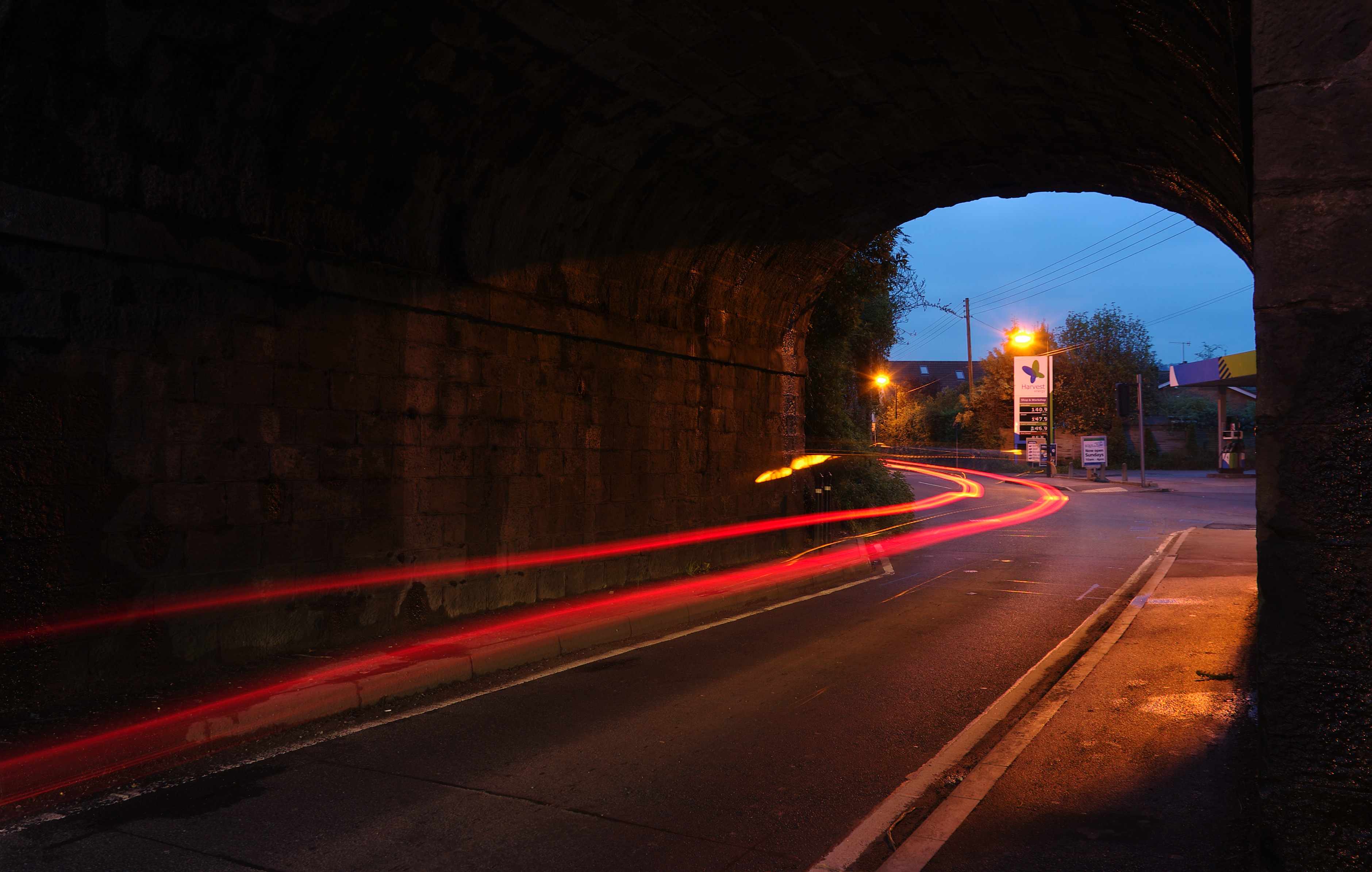 Nailsea and Backwell railway station MMB A4