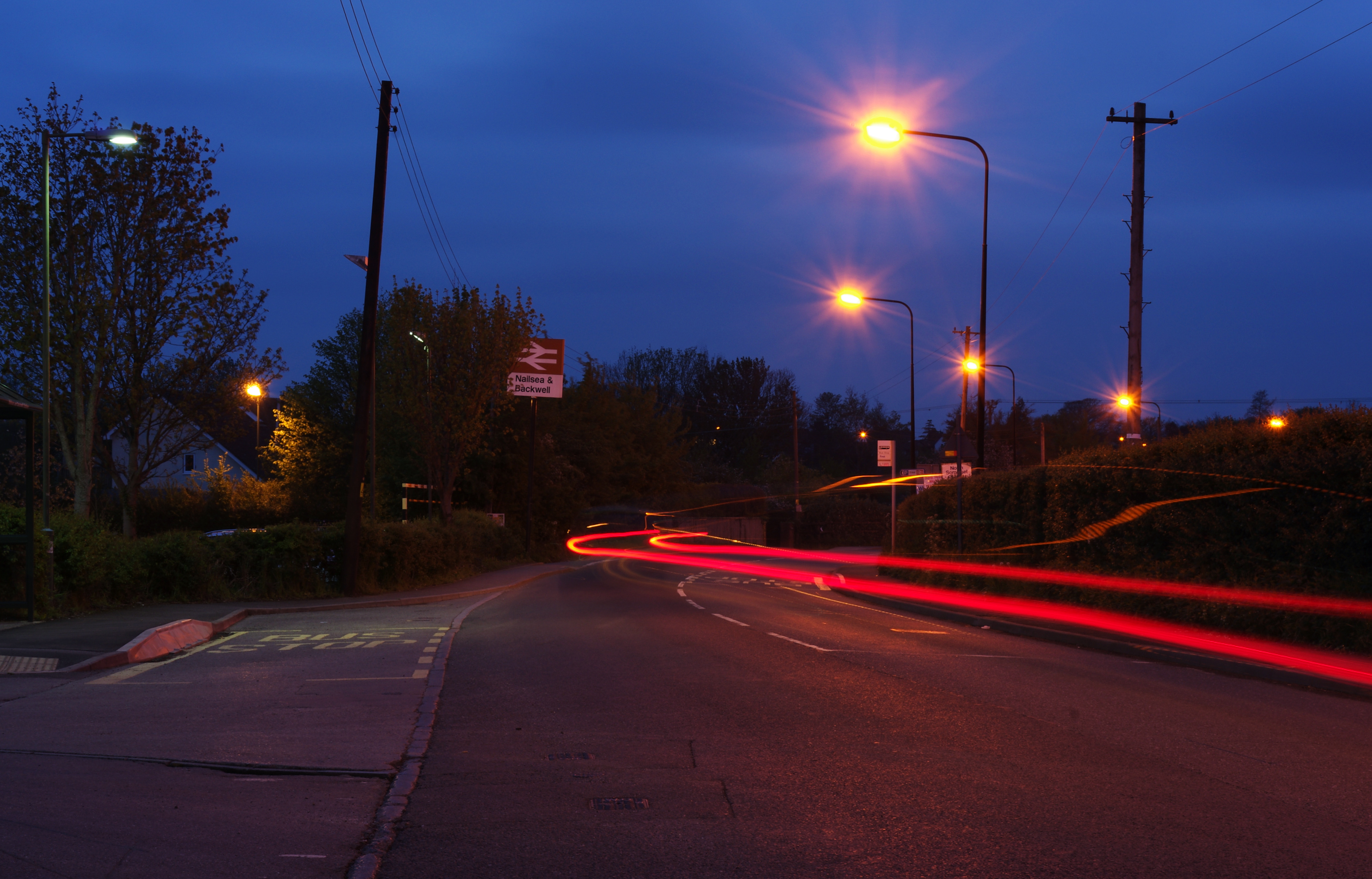 Nailsea and Backwell railway station MMB A5