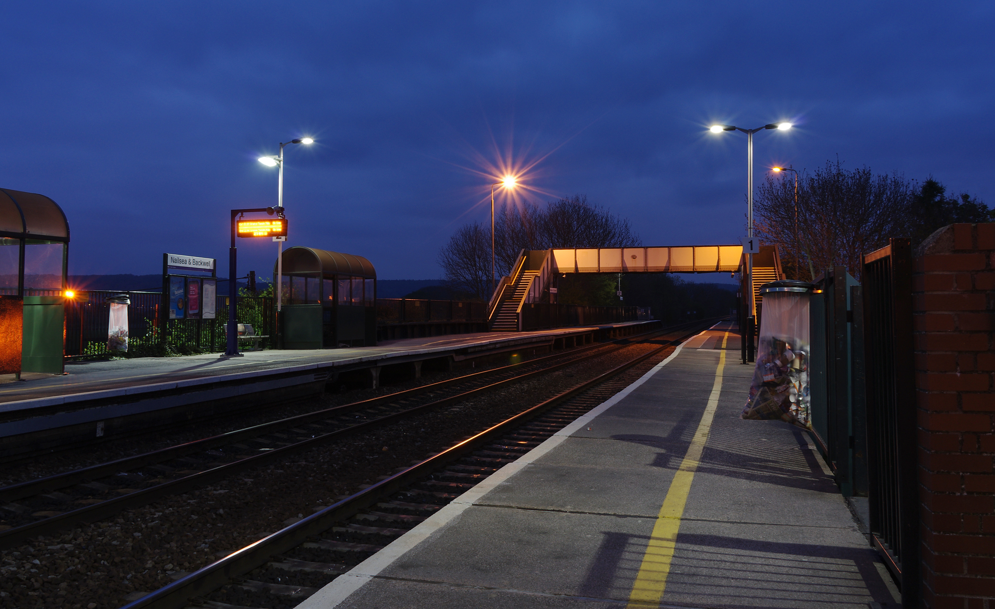 Nailsea and Backwell railway station MMB A6