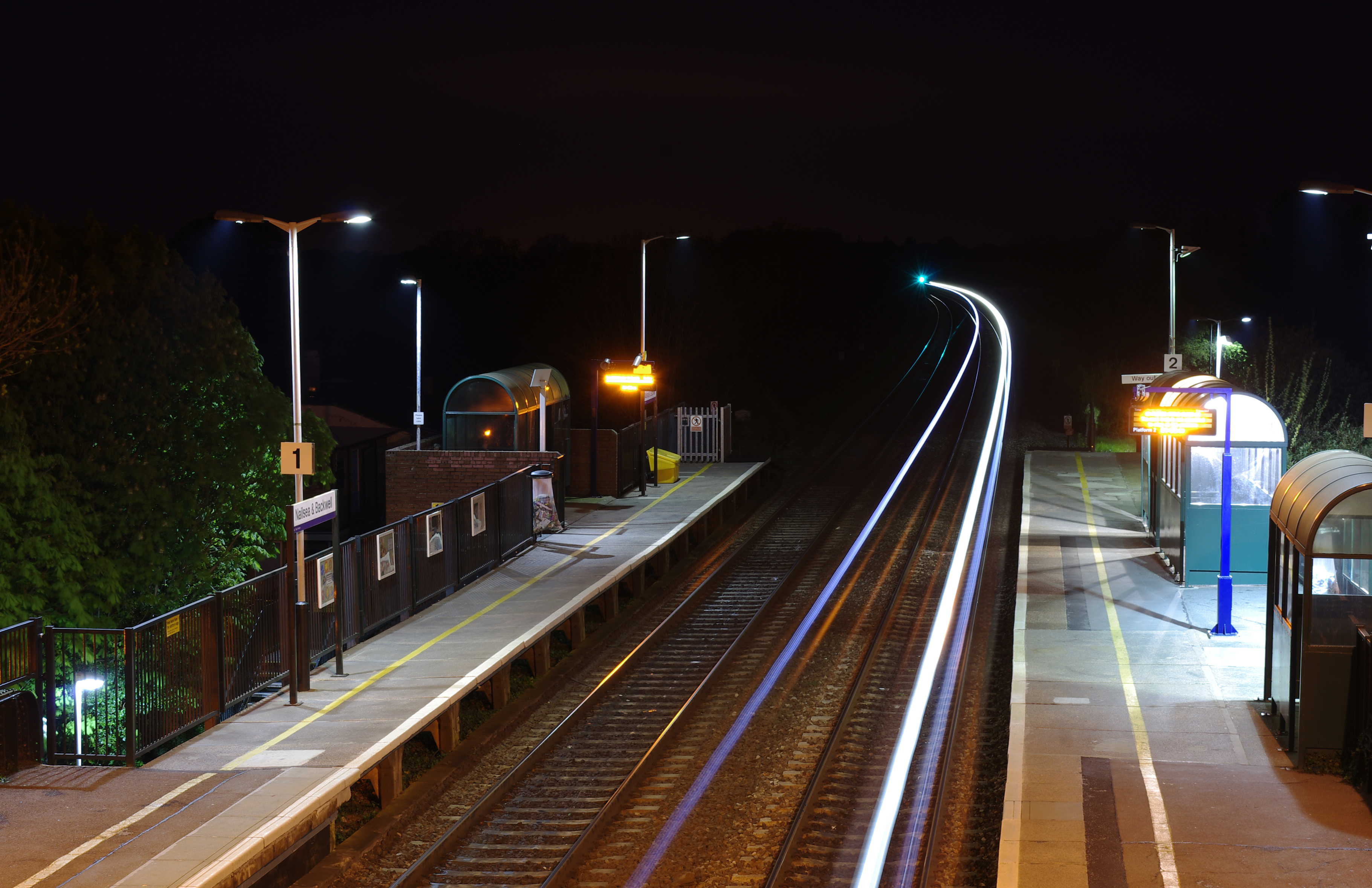 Nailsea and Backwell railway station MMB B7 43XXX