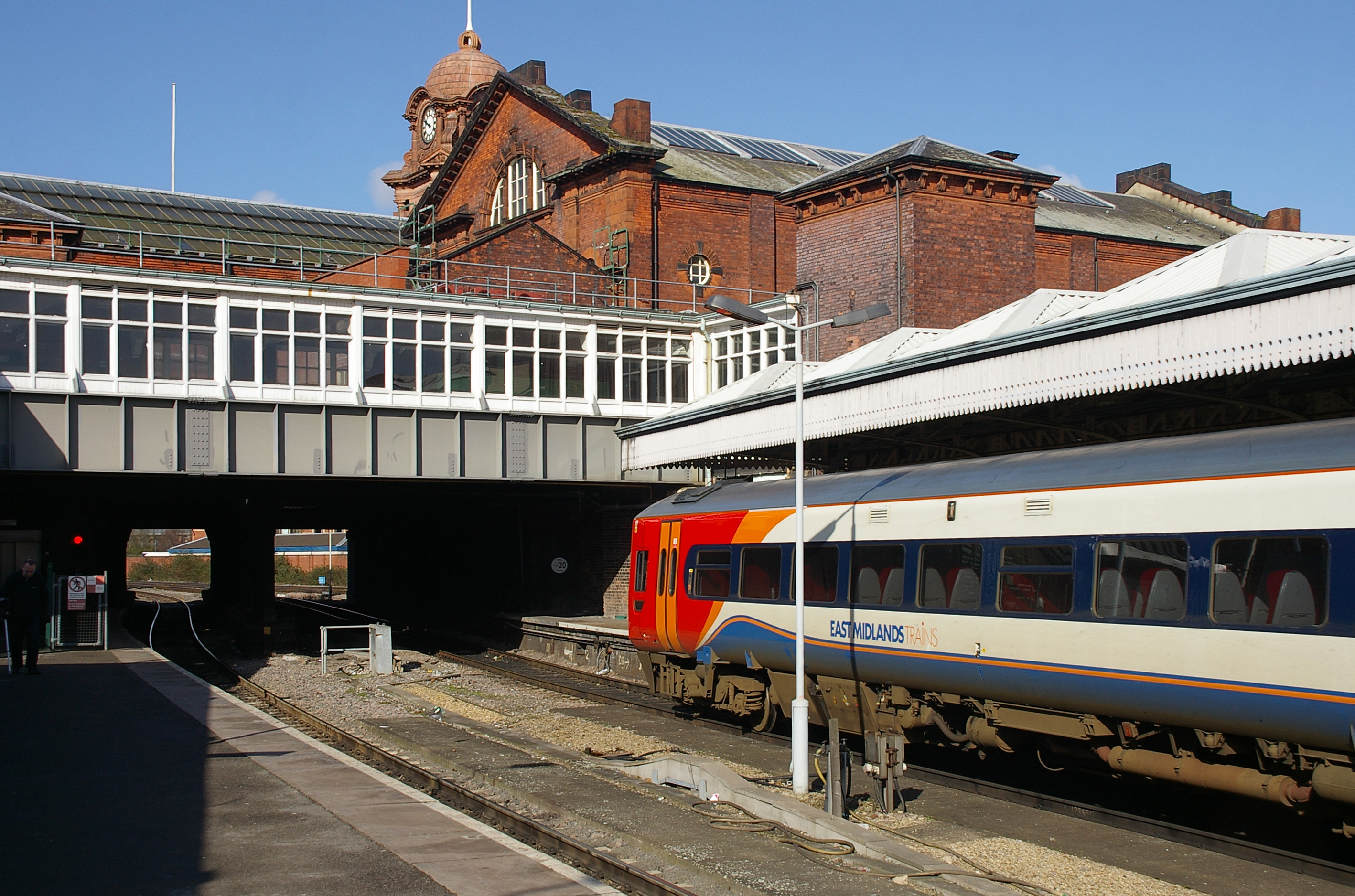 Nottingham railway station MMB 18 158799