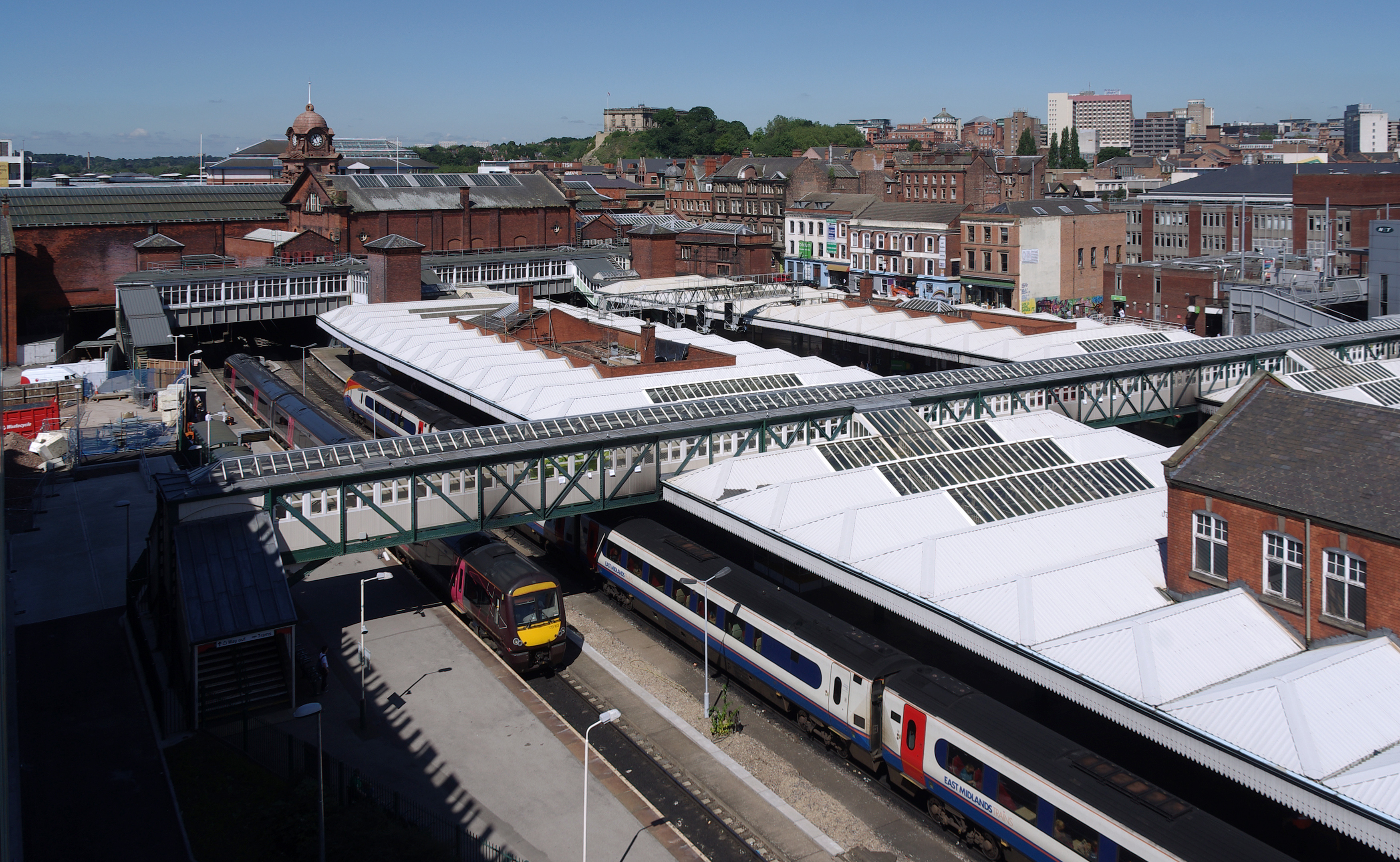 Nottingham railway station MMB 87 170103 222XXX
